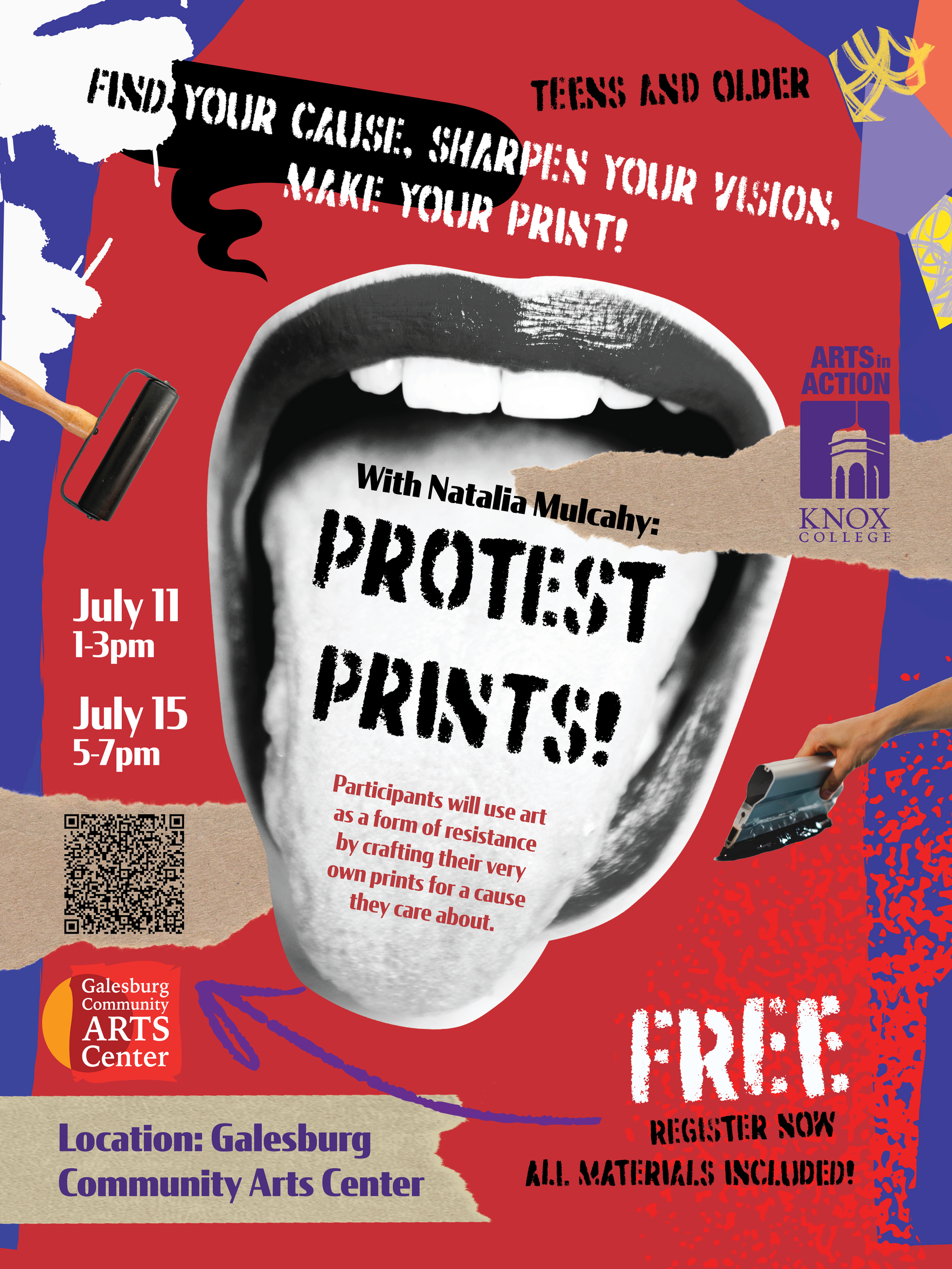 Arts in Action: Protest Prints - Art that Activates image
