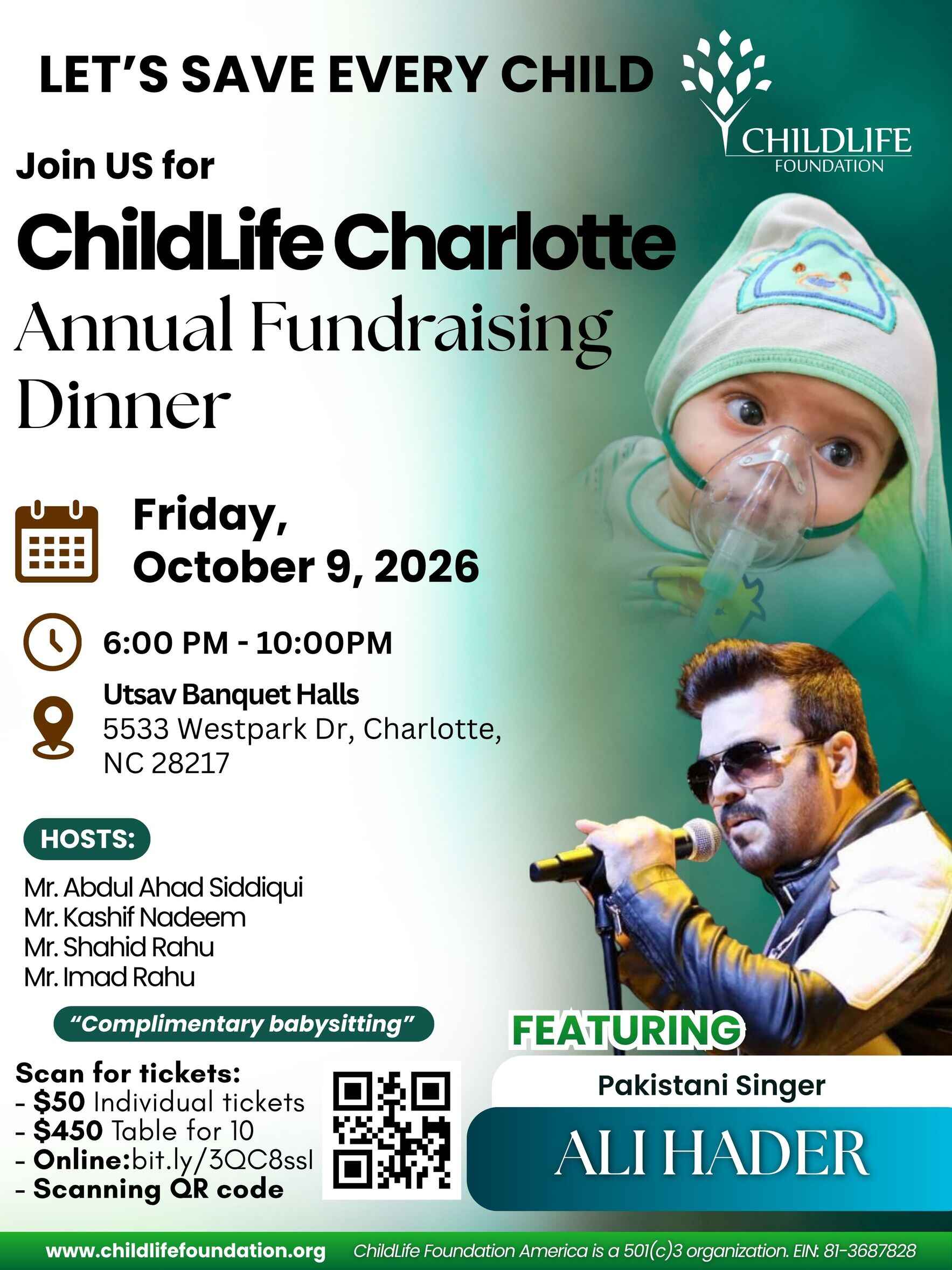 ChildLife Foundation Annual Fundraising Dinner - Charlotte image