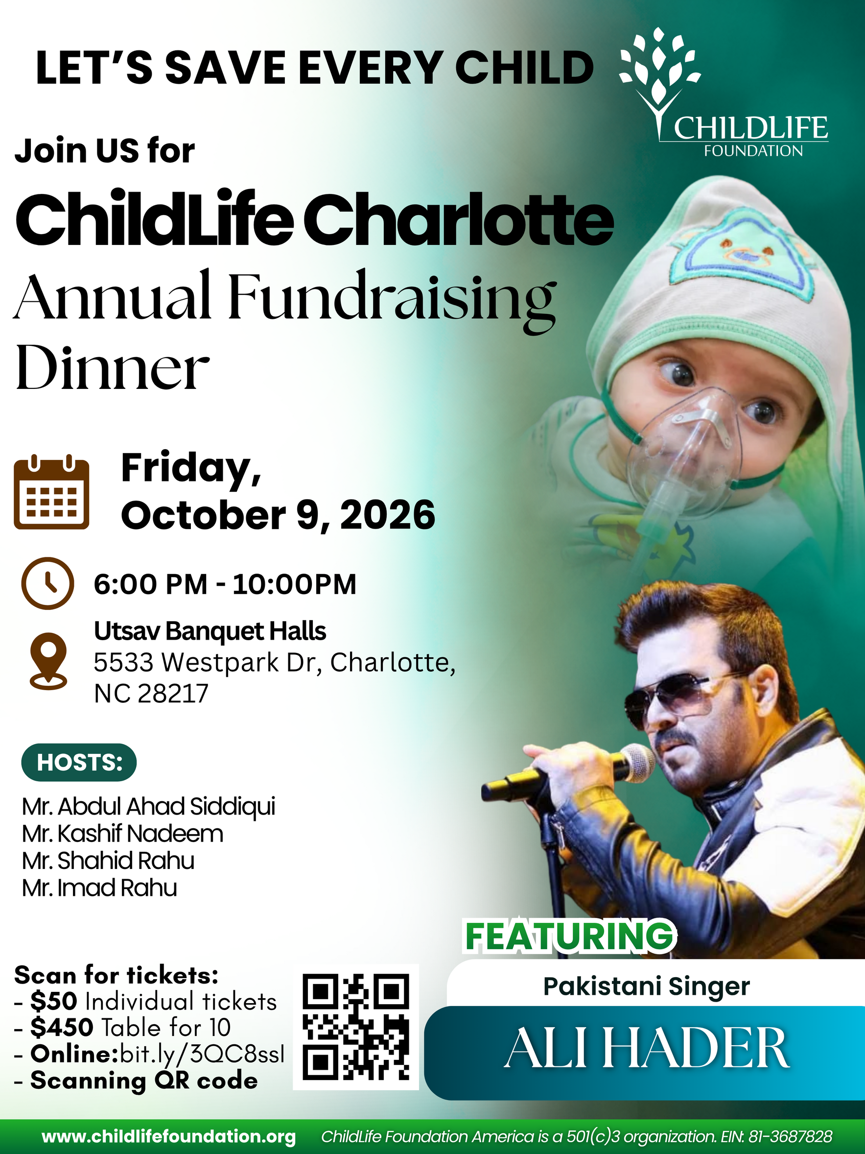 ChildLife Foundation Annual Fundraising Dinner - Charlotte image