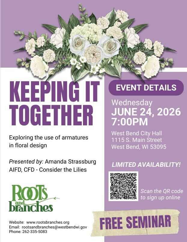 Keeping It Together - Exploring the use of armatures in floral design image
