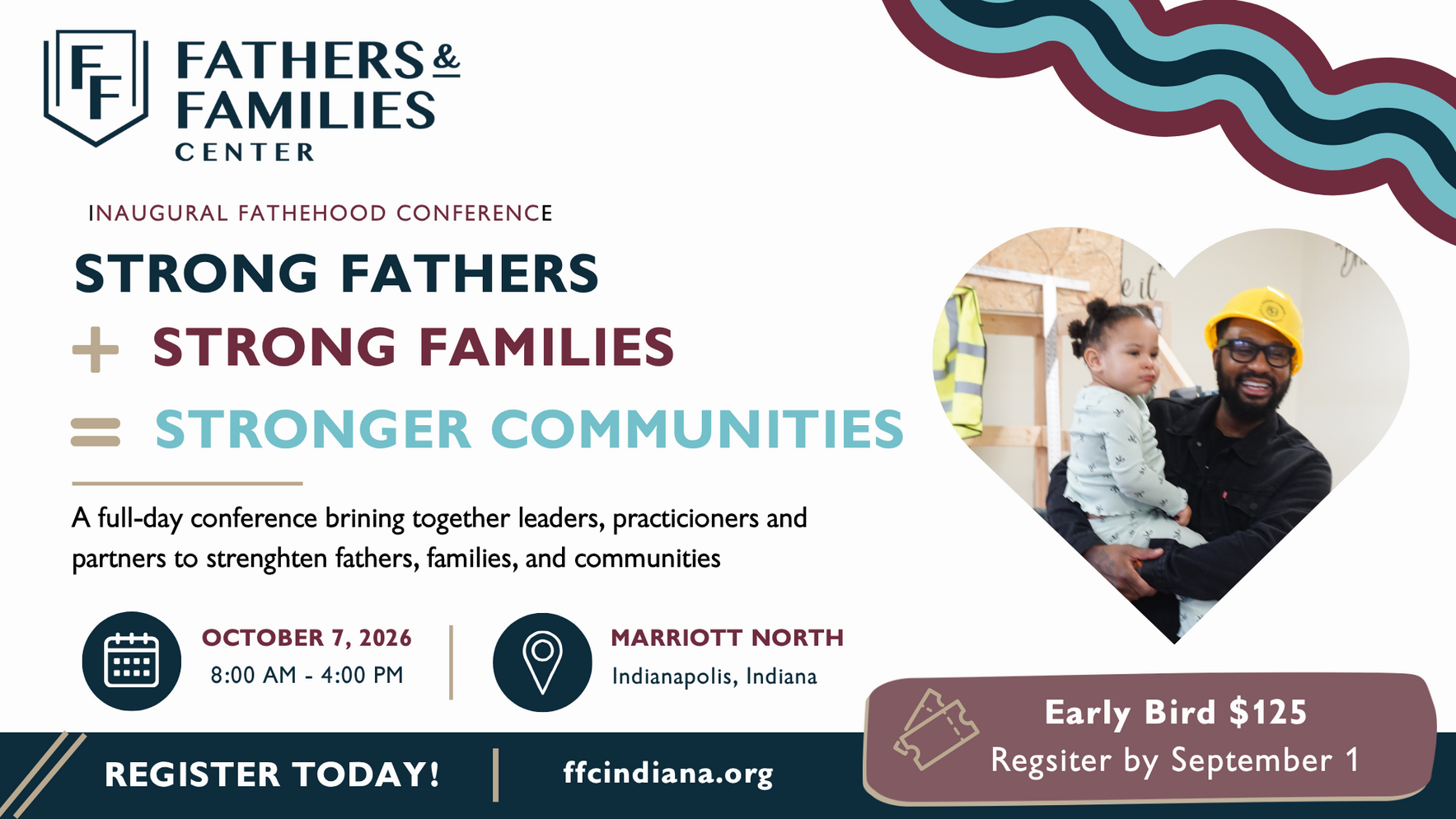 Strong Fathers + Strong Families = Stronger Communities image