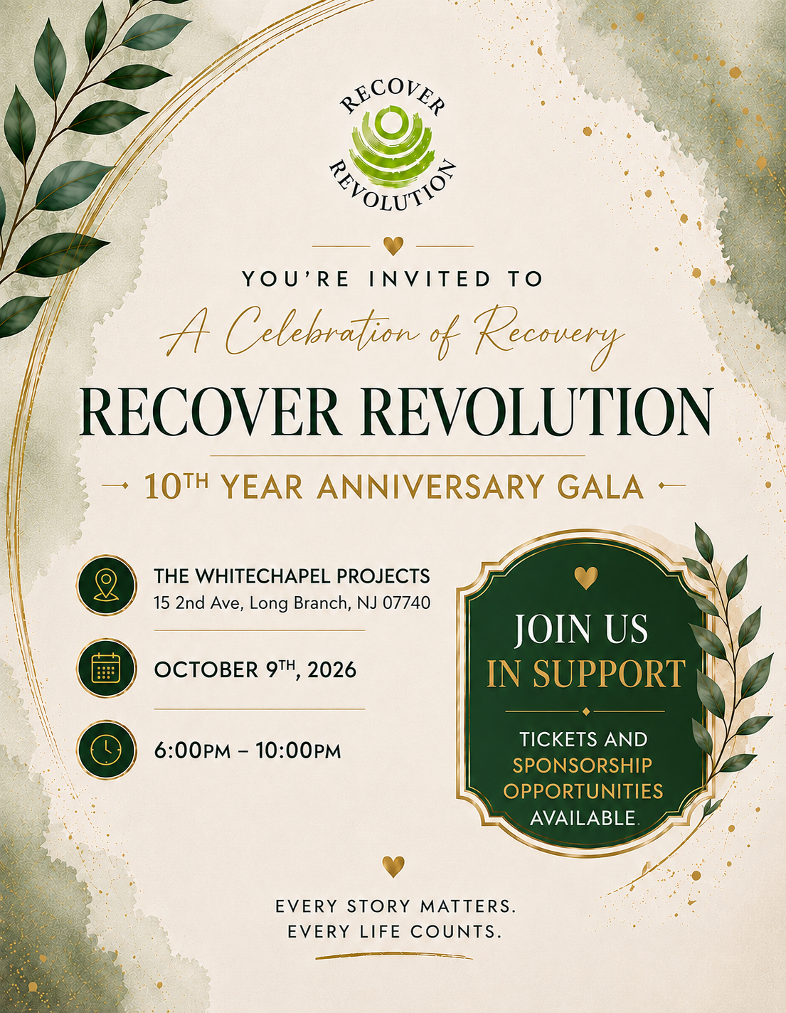  Recover Revolution 10th Year Anniversary Celebration Gala image