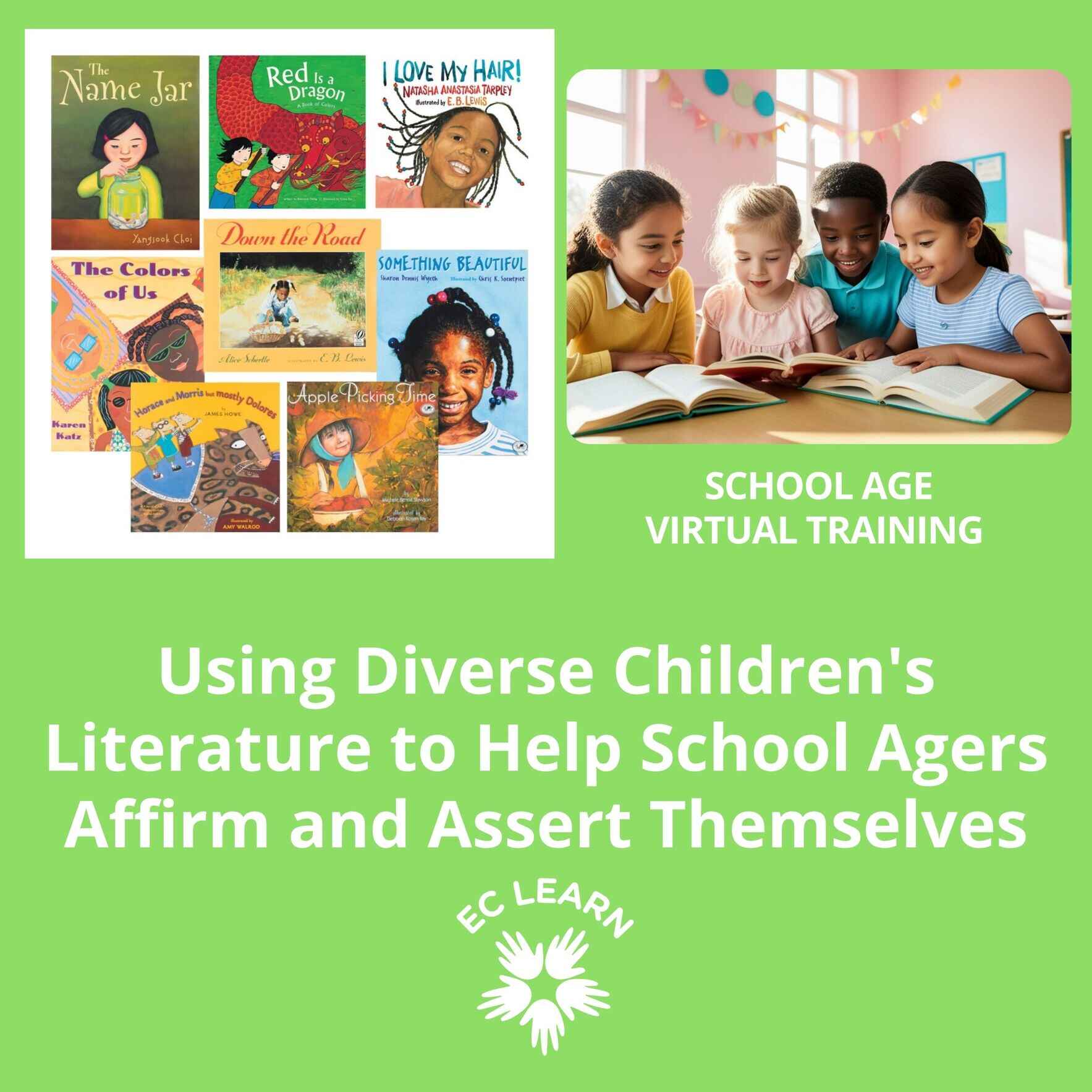Using Diverse Children's Literature to Help School Agers Affirm and Assert Themselves image