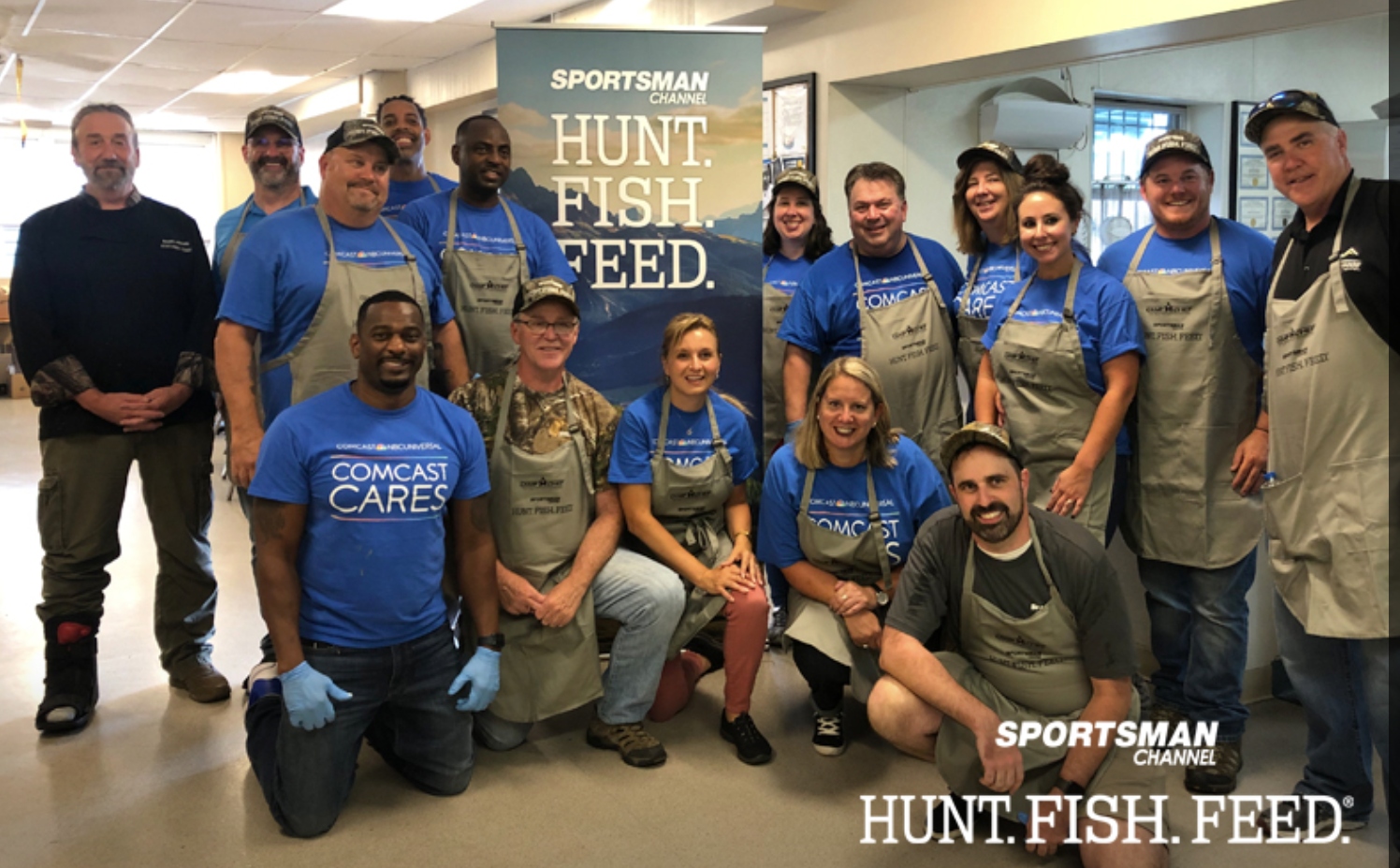 HUNT. FISH. FEED.  at Grow It Forward image