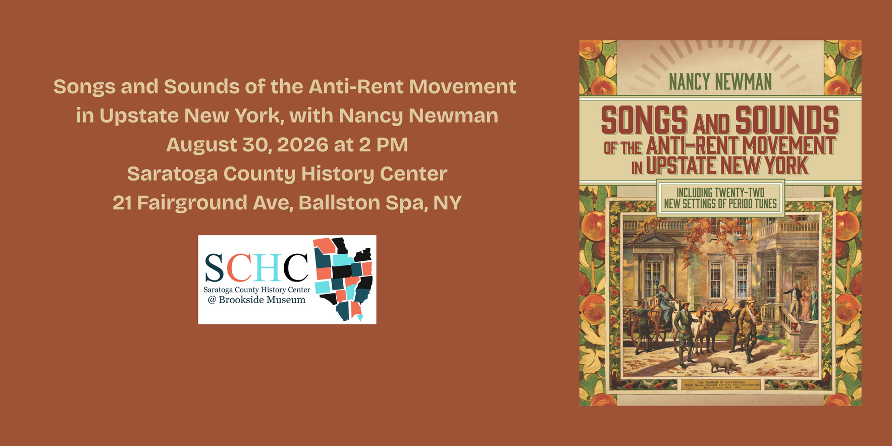 Songs and Sounds of the Anti-Rent Movement in Upstate New York, with Nancy Newman image