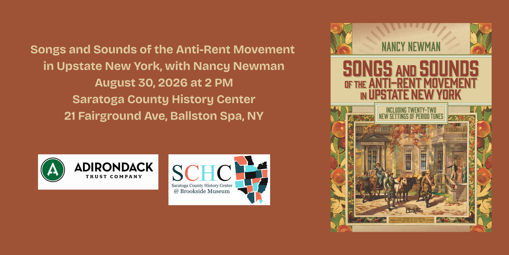 Songs and Sounds of the Anti-Rent Movement in Upstate New York, with Nancy Newman image
