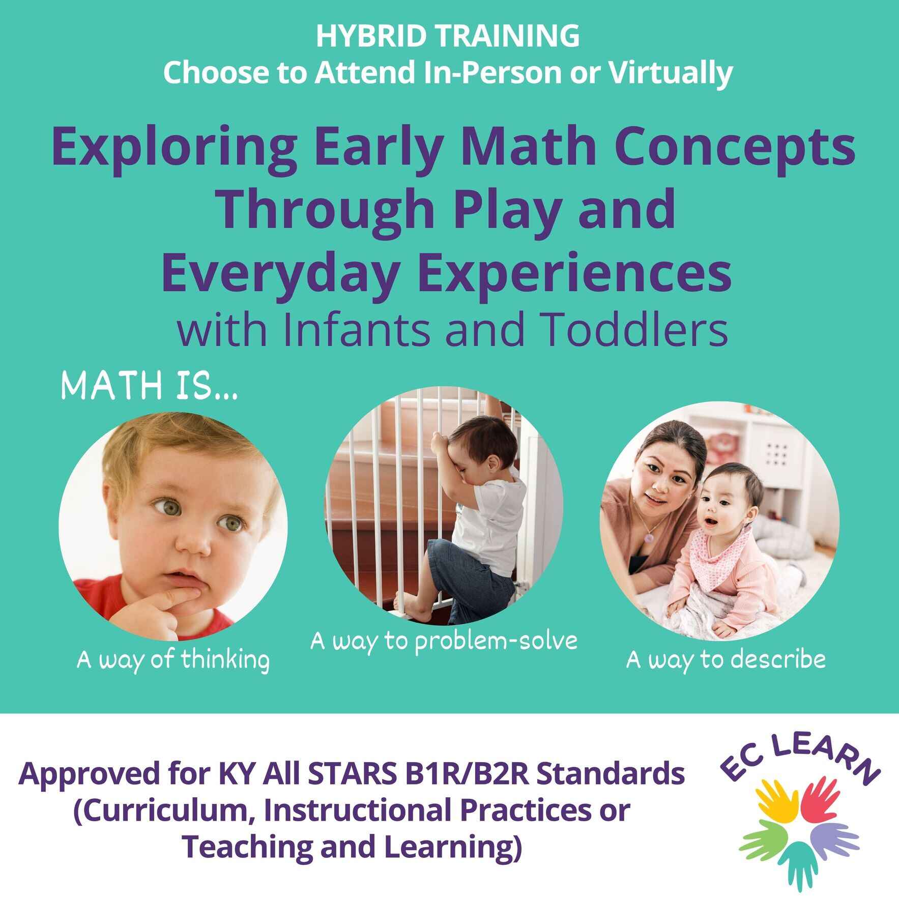 Exploring Early Math Concepts Through Play and Everyday Experiences with Infants and Toddlers image