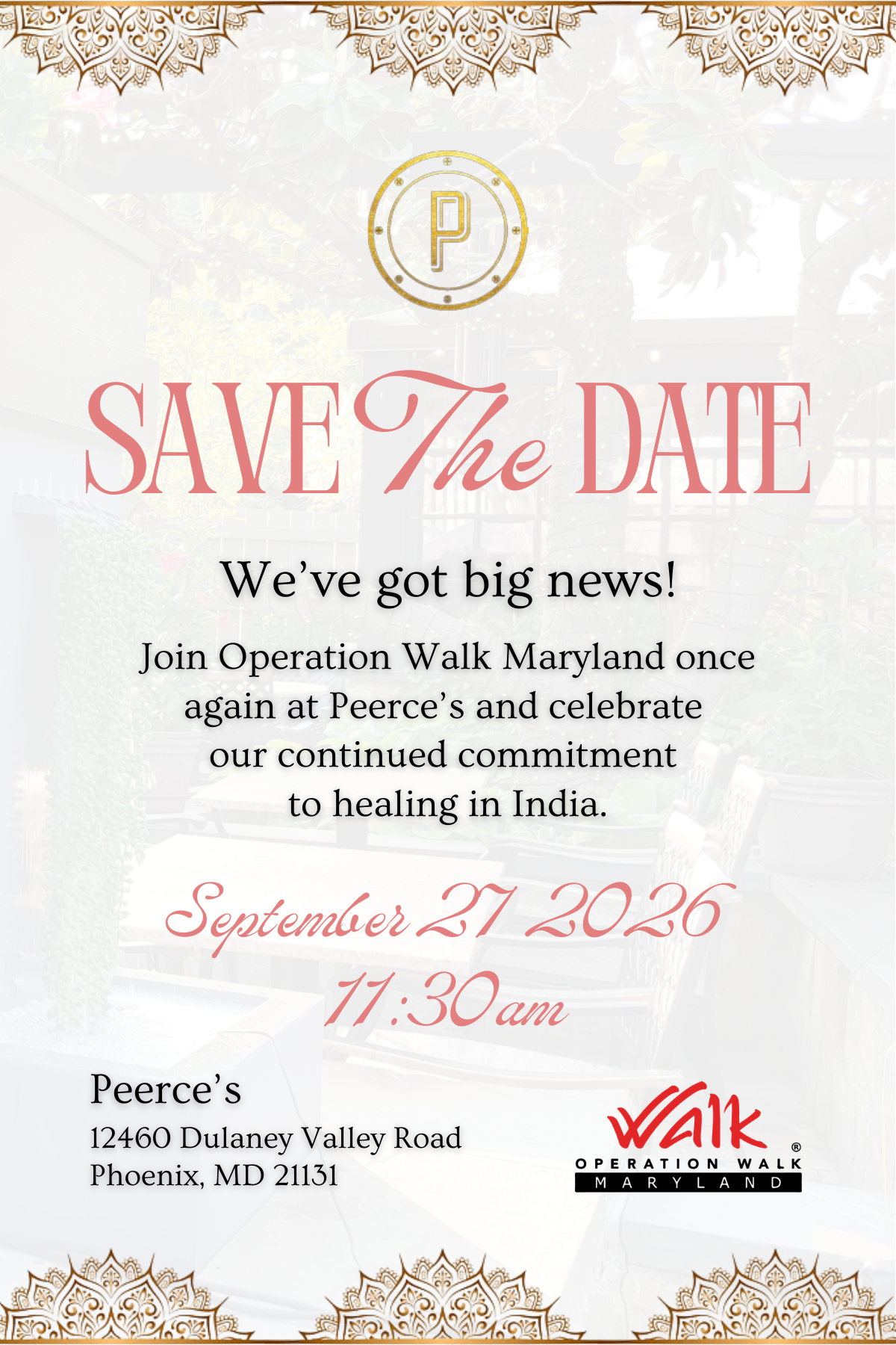 2026 Annual Fundraiser: Peerce's Luncheon image