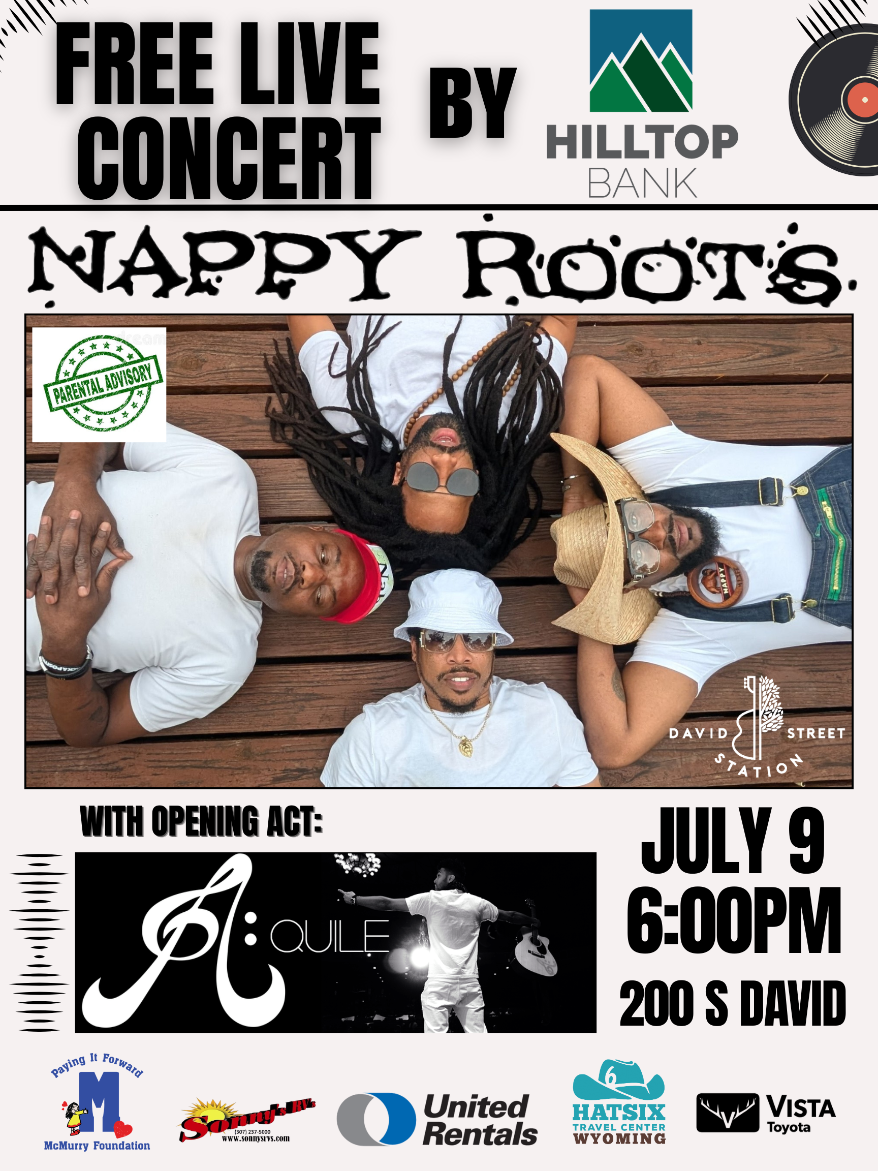 Hilltop Summer Concert-Nappy Roots VIP tickets image