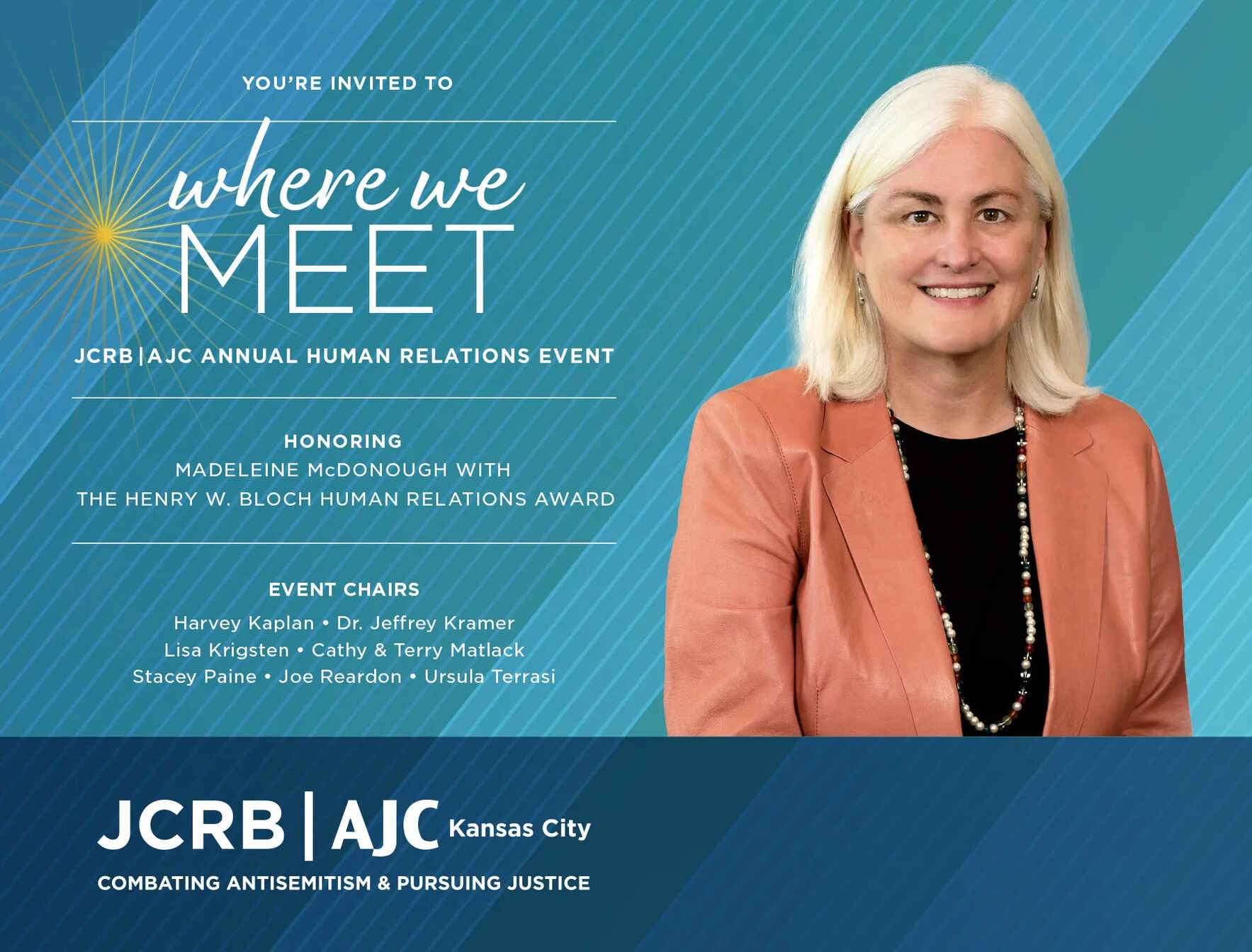 2026 Henry W. Bloch Human Relations Event honoring Madeleine McDonough image