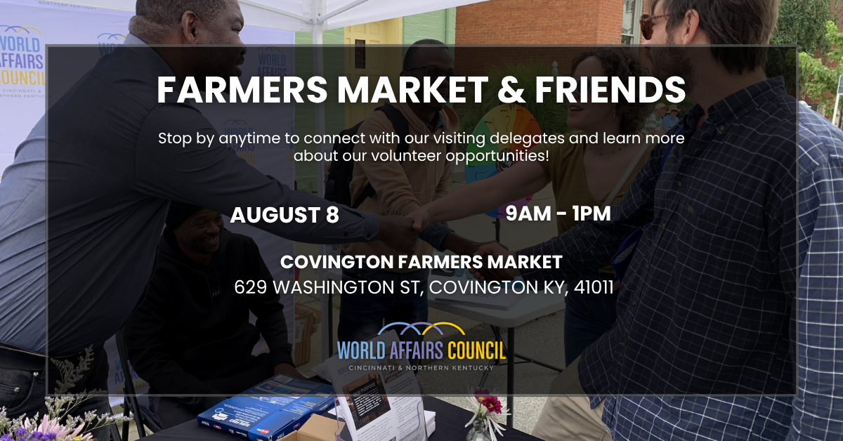 Farmers Market & Friends: A Dinner Diplomacy Event image