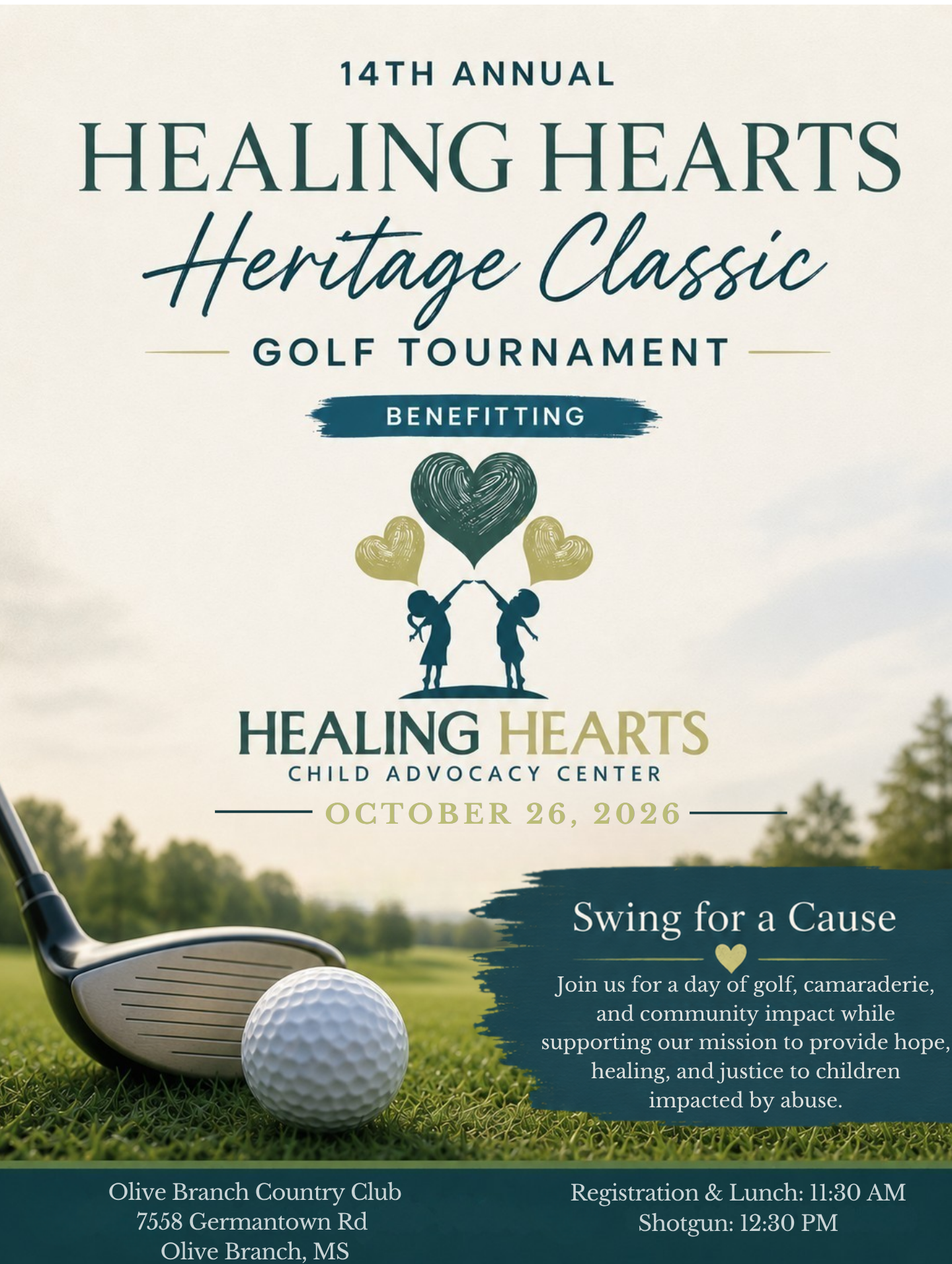 14th Annual Healing Hearts Heritage Classic Golf Tournament image