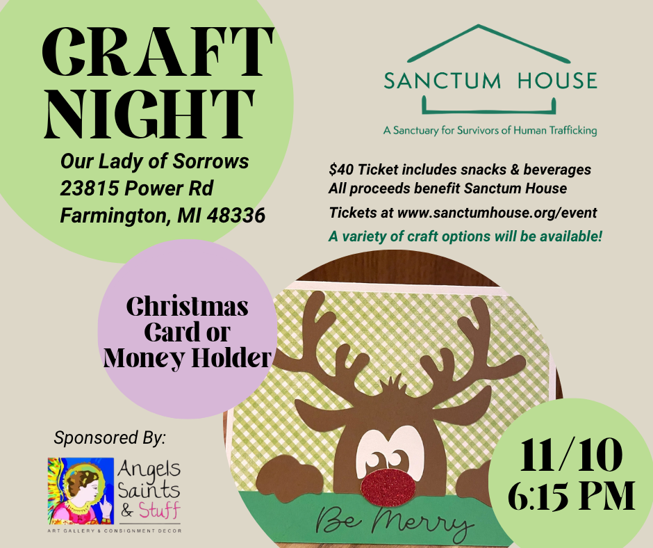 November Craft Night at Our Lady of Sorrows 2026 image