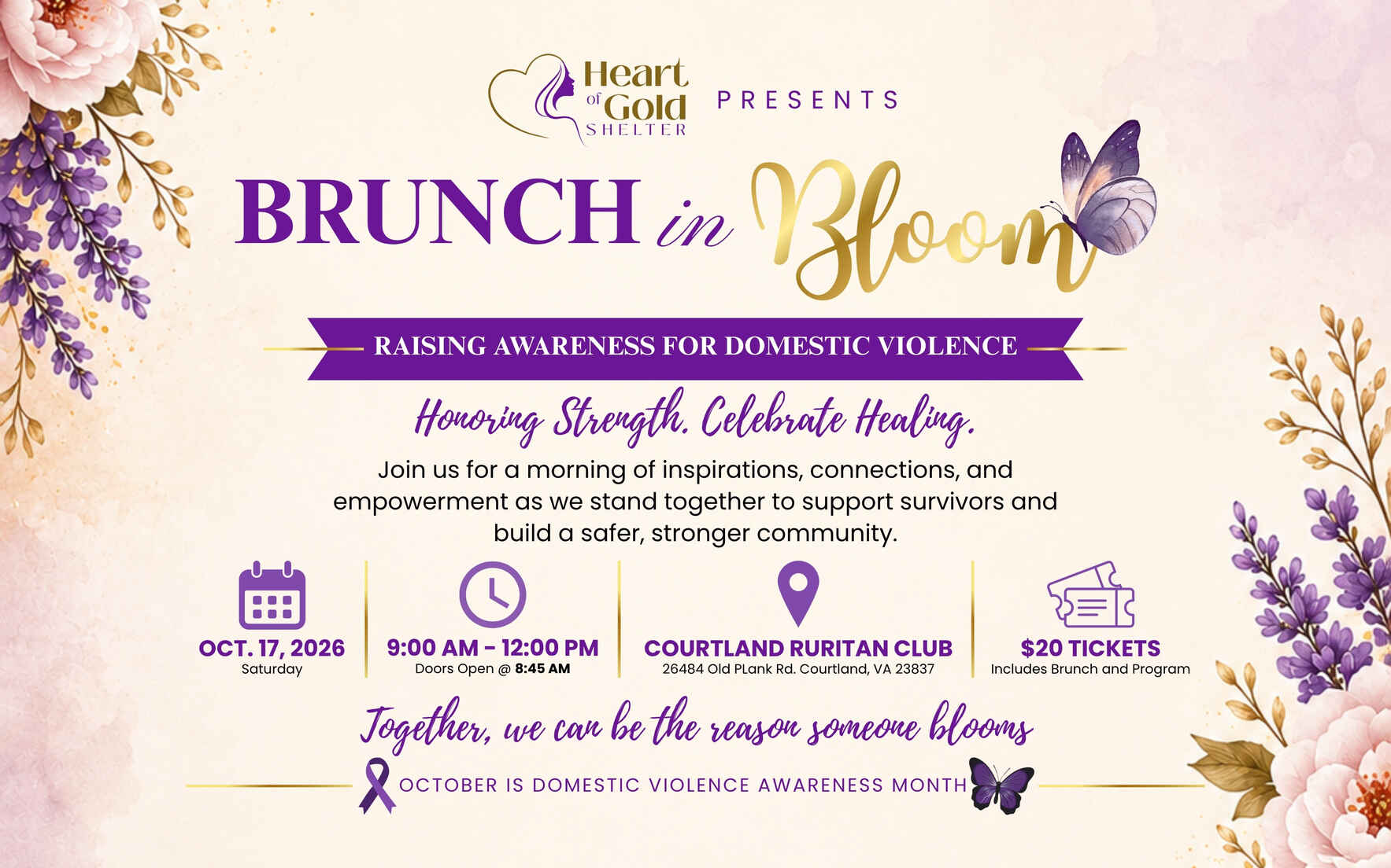 Brunch In Bloom: Rising from Surviving to Thriving image