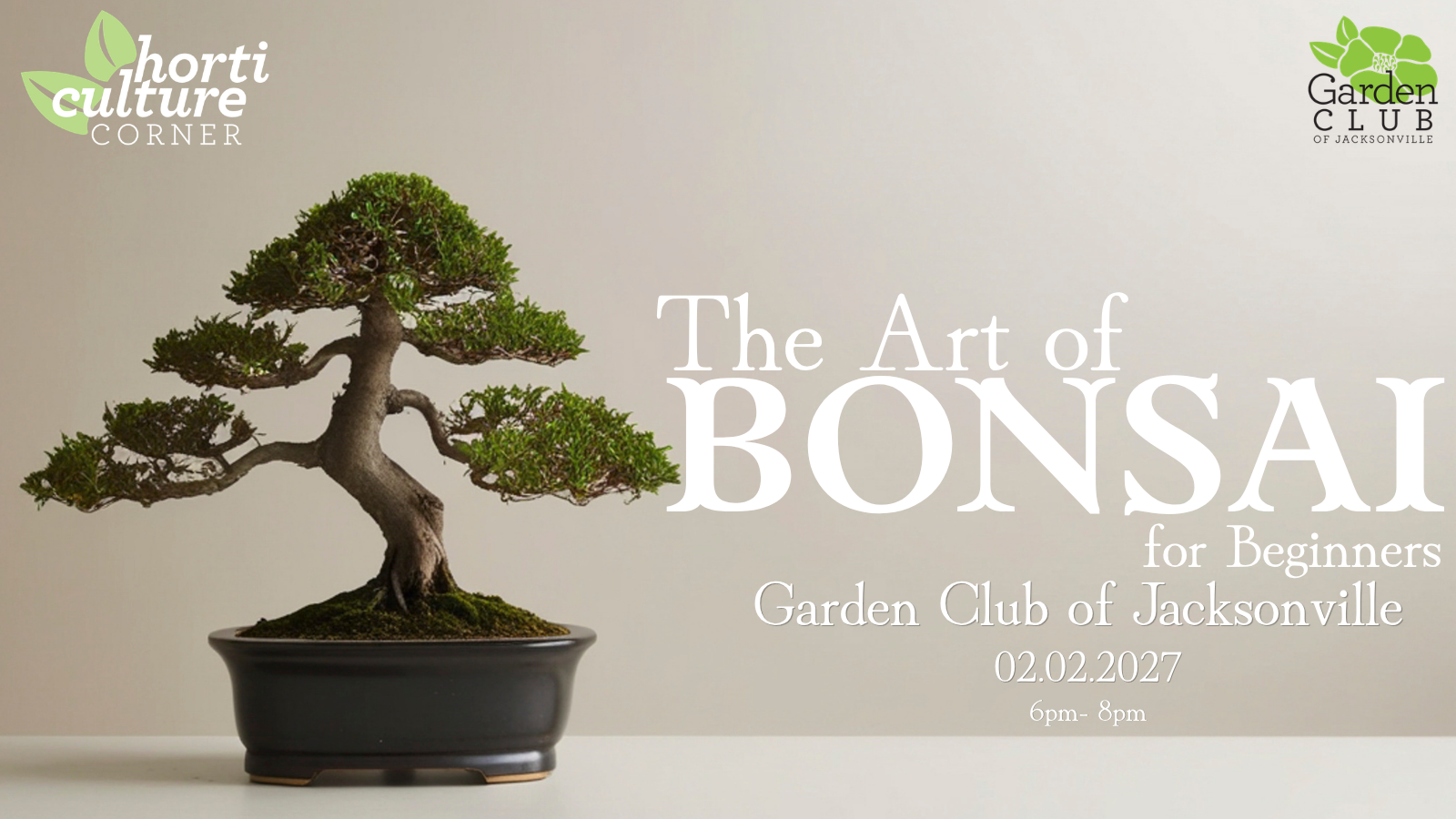 Horticulture Corner: The Art of Bonsai for Beginners  image