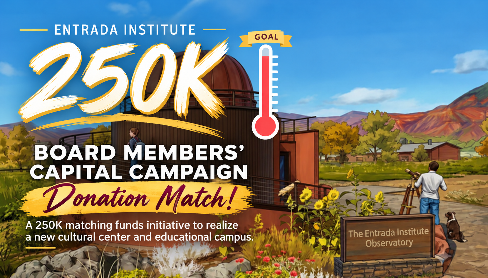 ENTRADA INSTITUTE DONOR MATCH CAMPAIGN image