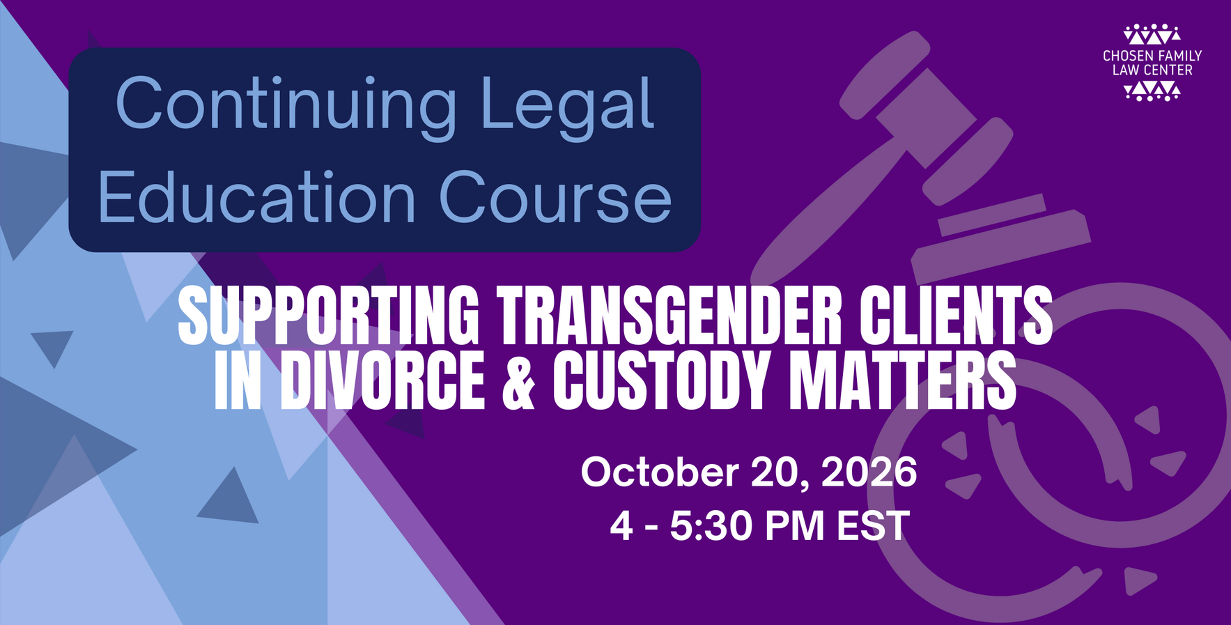 Supporting Transgender Clients in Divorce and Custody Matters image