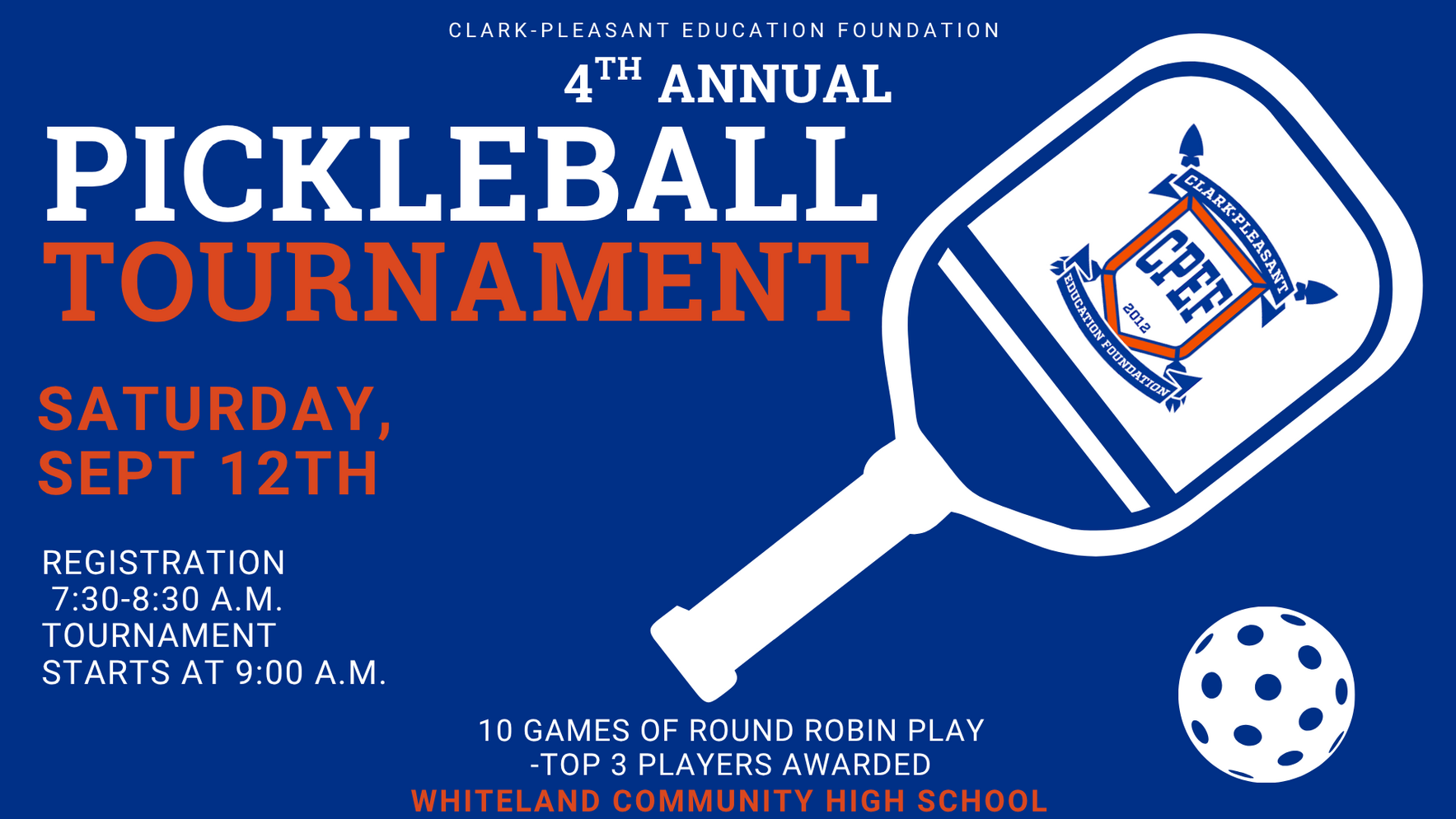 Fourth Annual Pickleball Challenge image