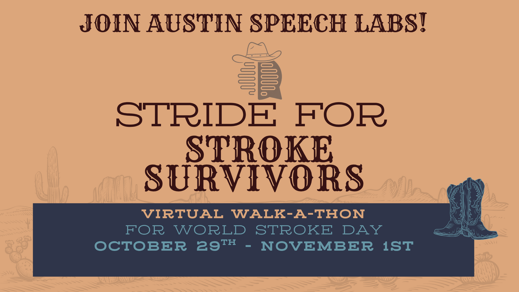 Stride for Stroke Survivors - 2nd Annual Virtual Walk-a-Thon  image