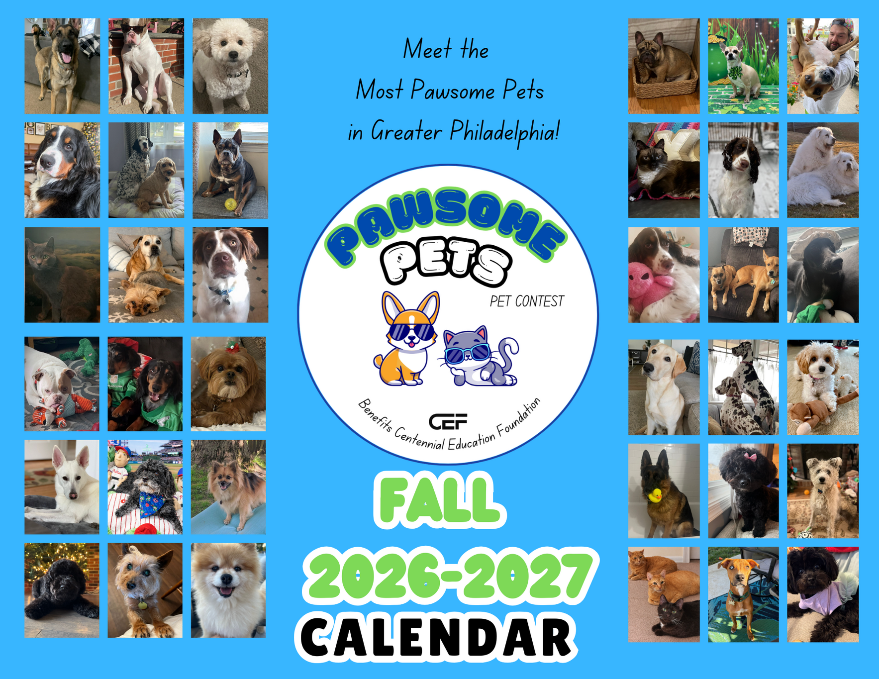 Pre-Order our Fall 2026-2027 Pawsome Pets Calendar image