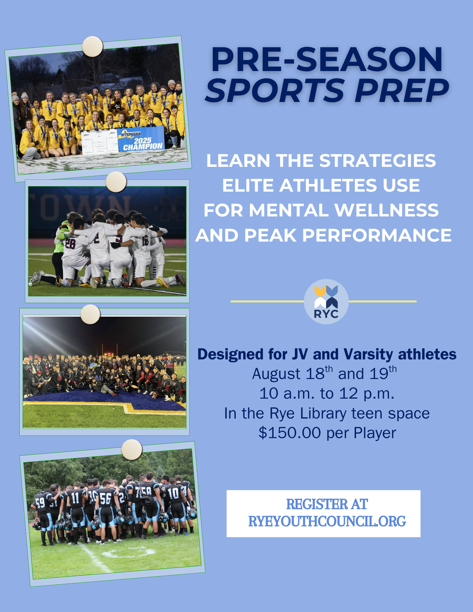 Pre-Season Sports Prep image