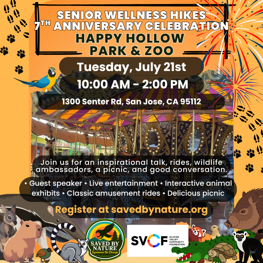 Saved By Nature's 7th Anniversary Senior Wellness Hikes Celebration image