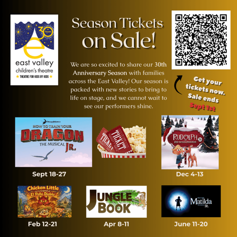 30th Anniversary Season Tickets - 2026-27 image