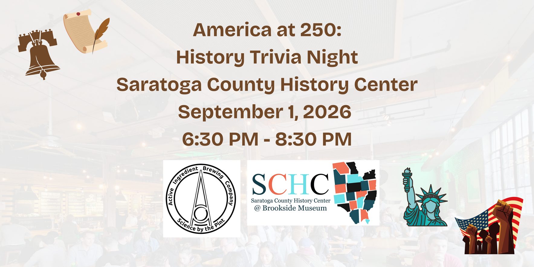 America at 250: History Trivia Night image