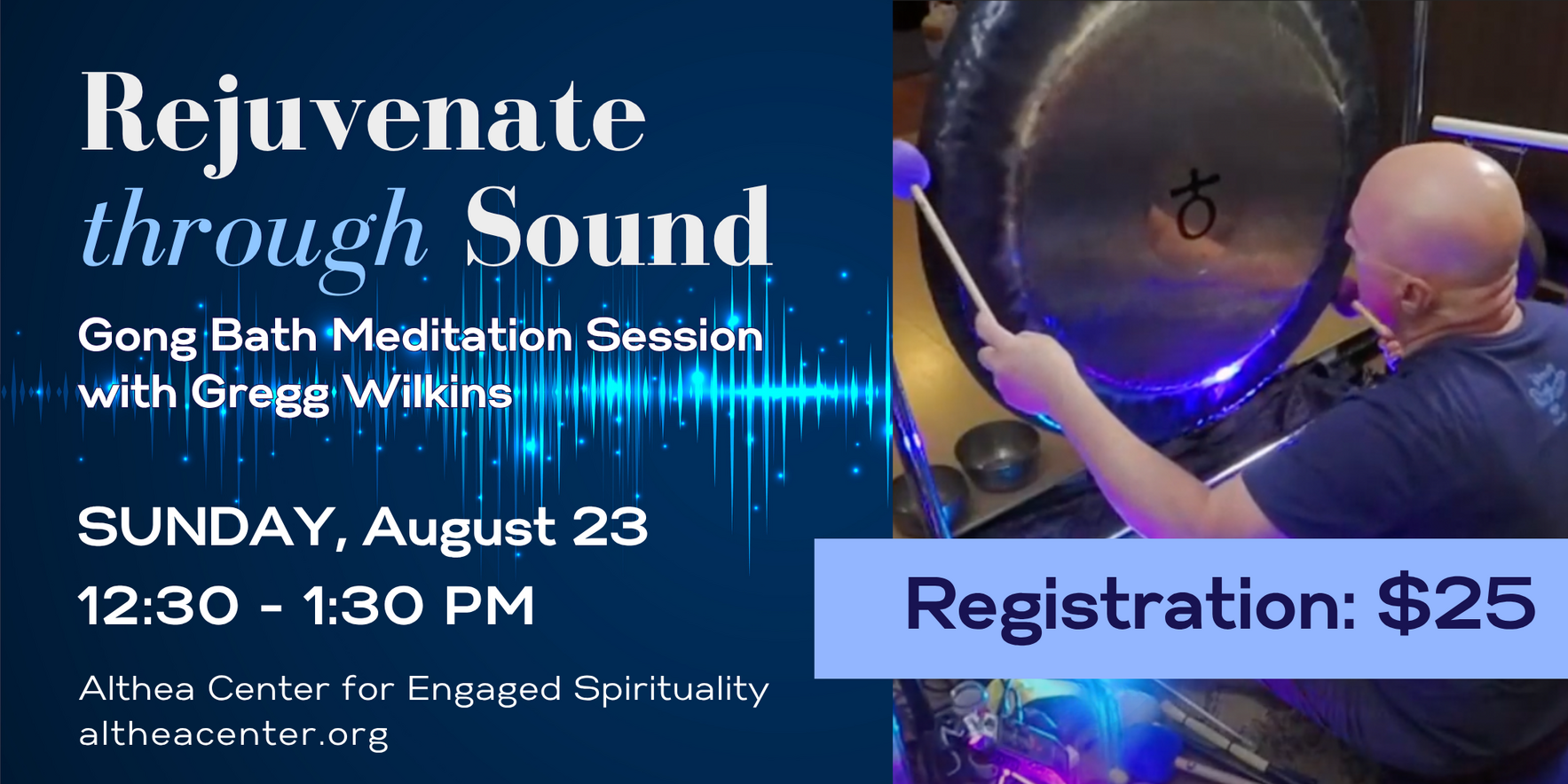 August 2026 Rejuvenate through Sound Gong Bath image