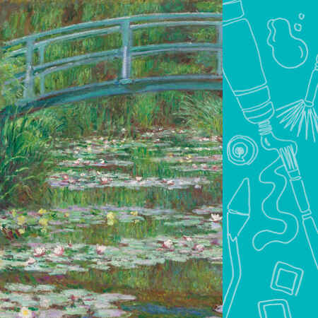 Paint Crawl: Monet's The Japanese Footbridge image