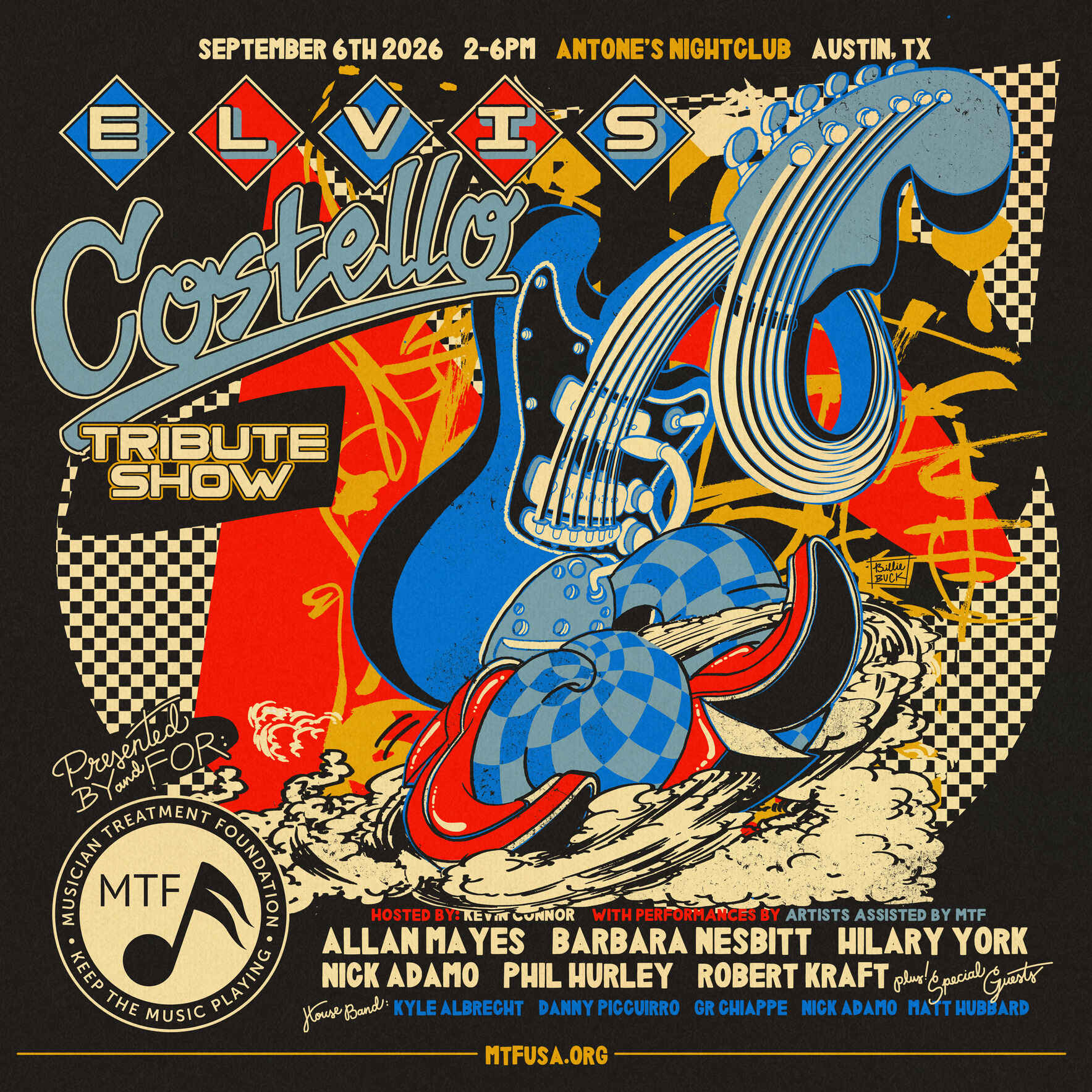 MTF ELVIS COSTELLO TRIBUTE SHOW image