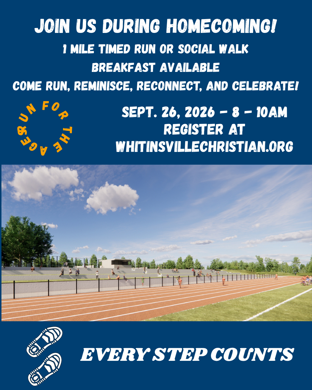 Run for the Ages: Every Step Counts! image