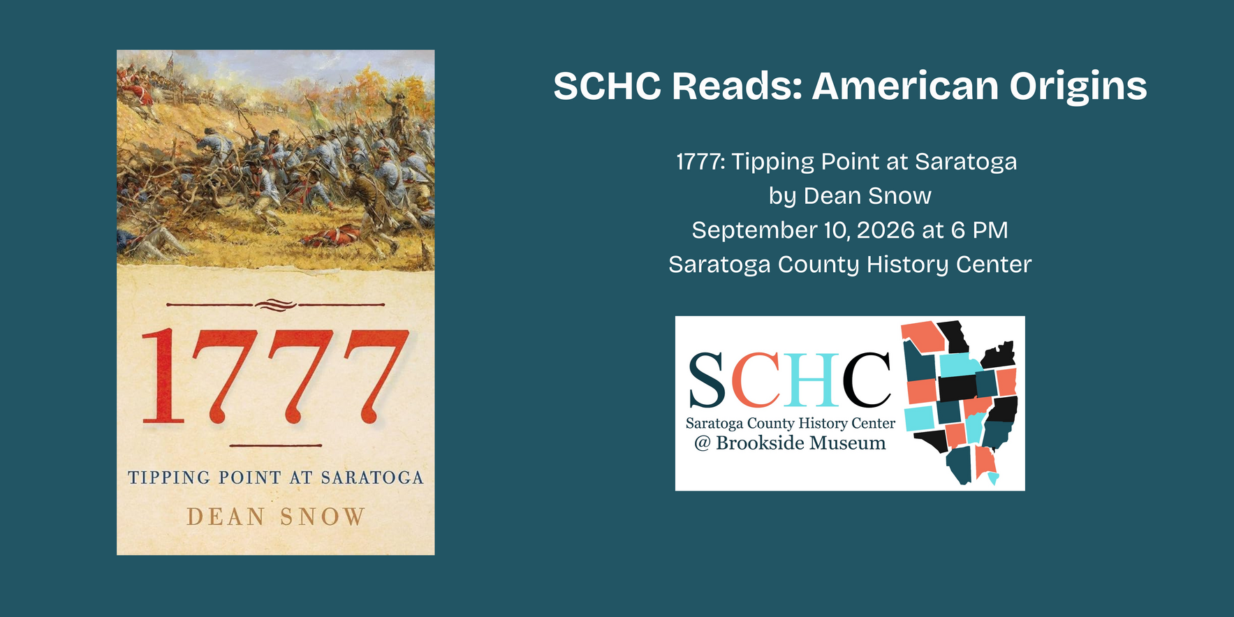 SCHC Reads: 1777: Tipping Point at Saratoga image