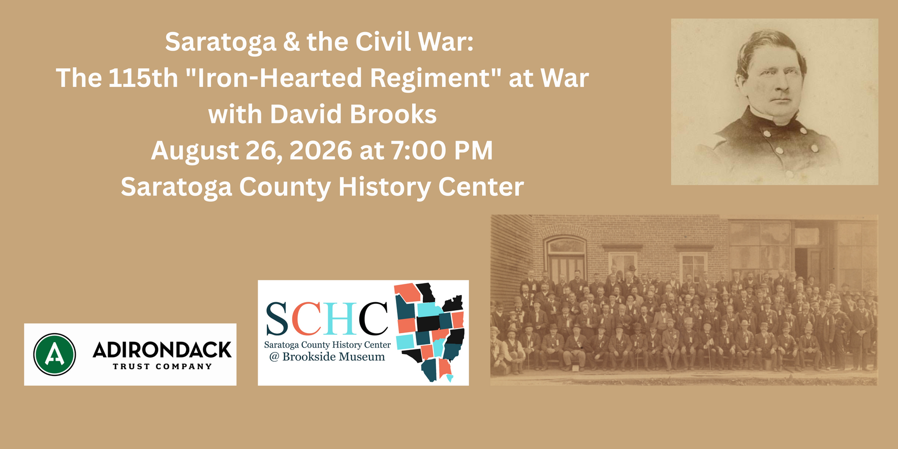  Saratoga & the Civil War: The 115th "Iron-Hearted Regiment" at War image