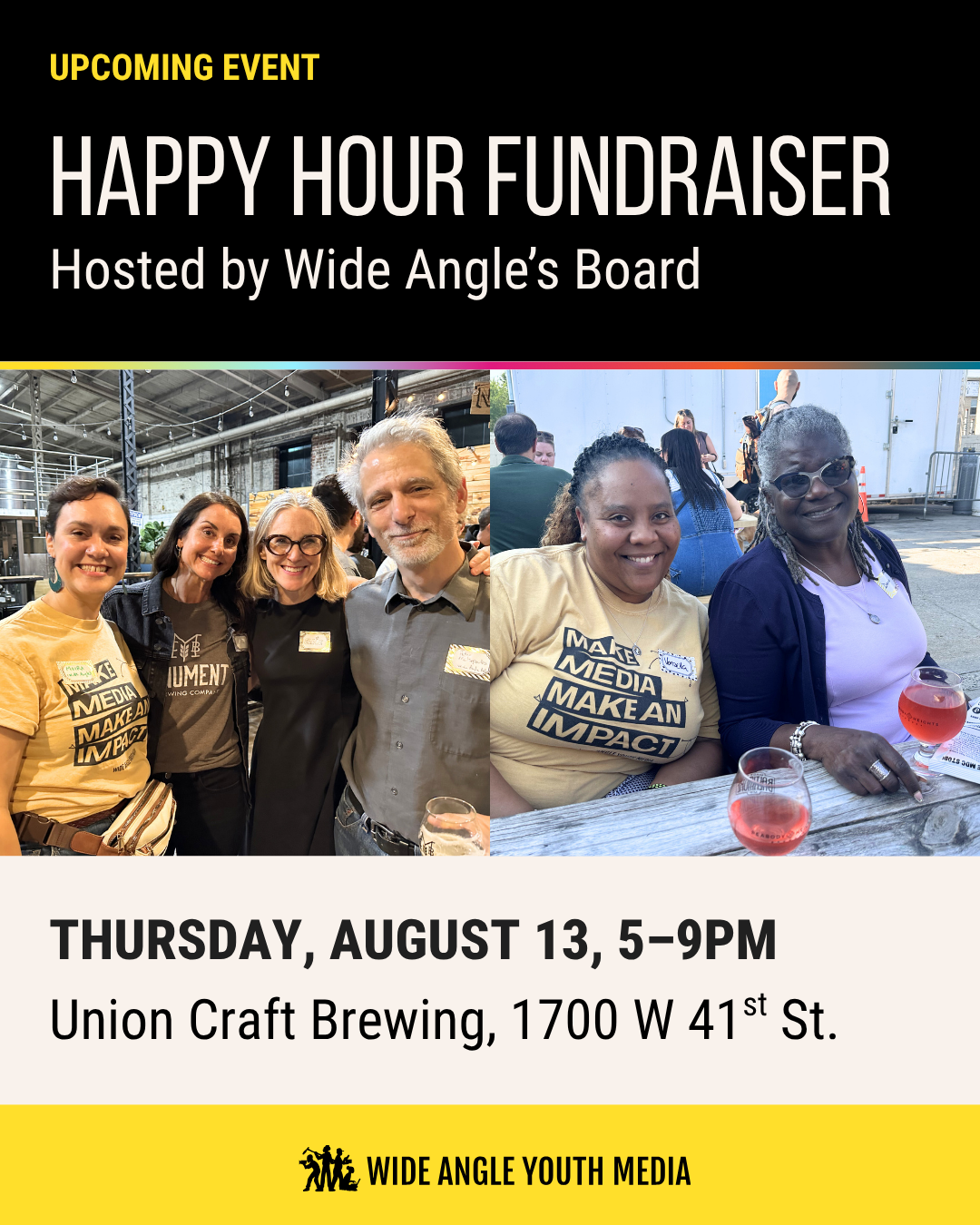 Union Craft Brewing Happy Hour Fundraiser image