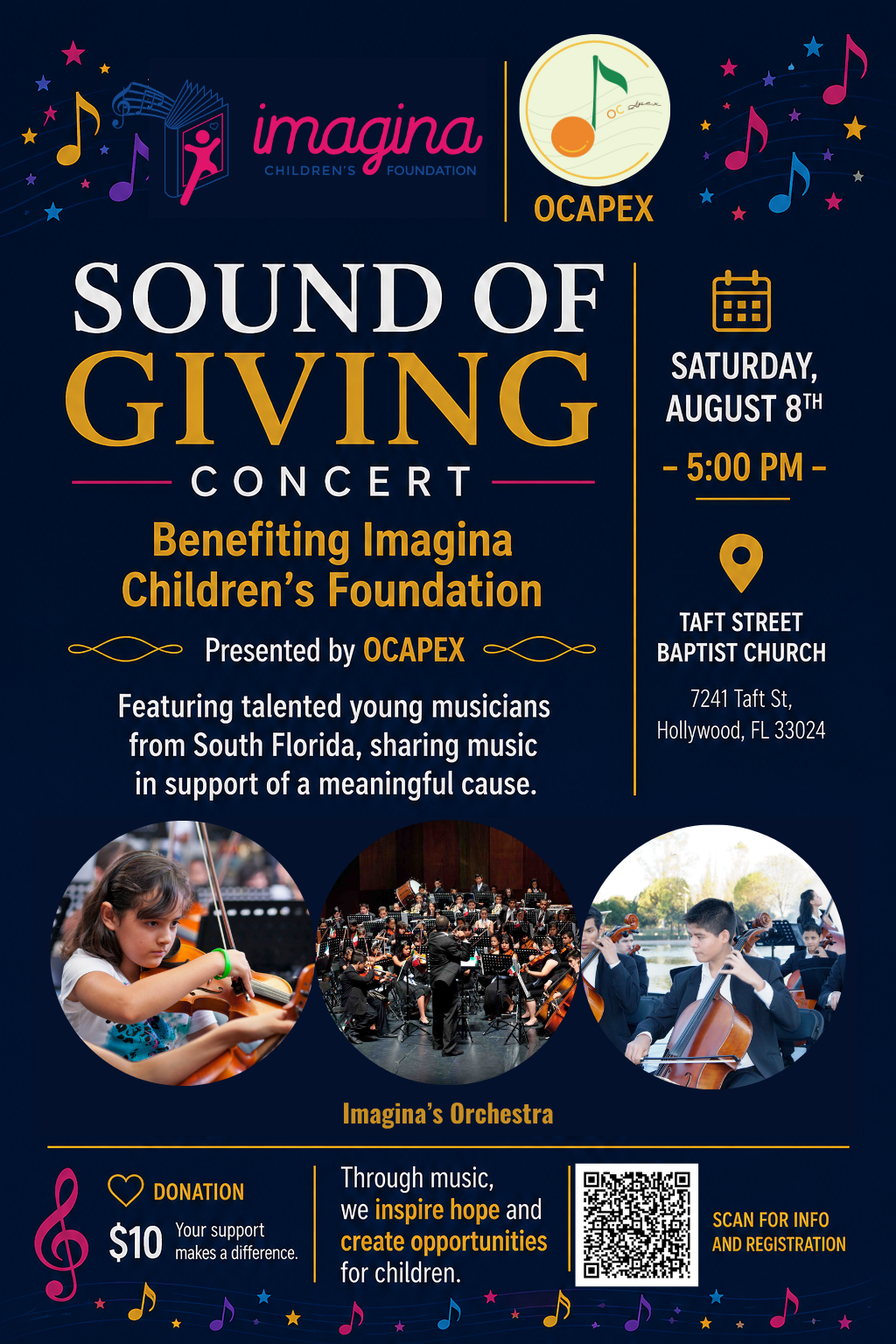 Sound of Giving: A Benefit Concert for Imagina image