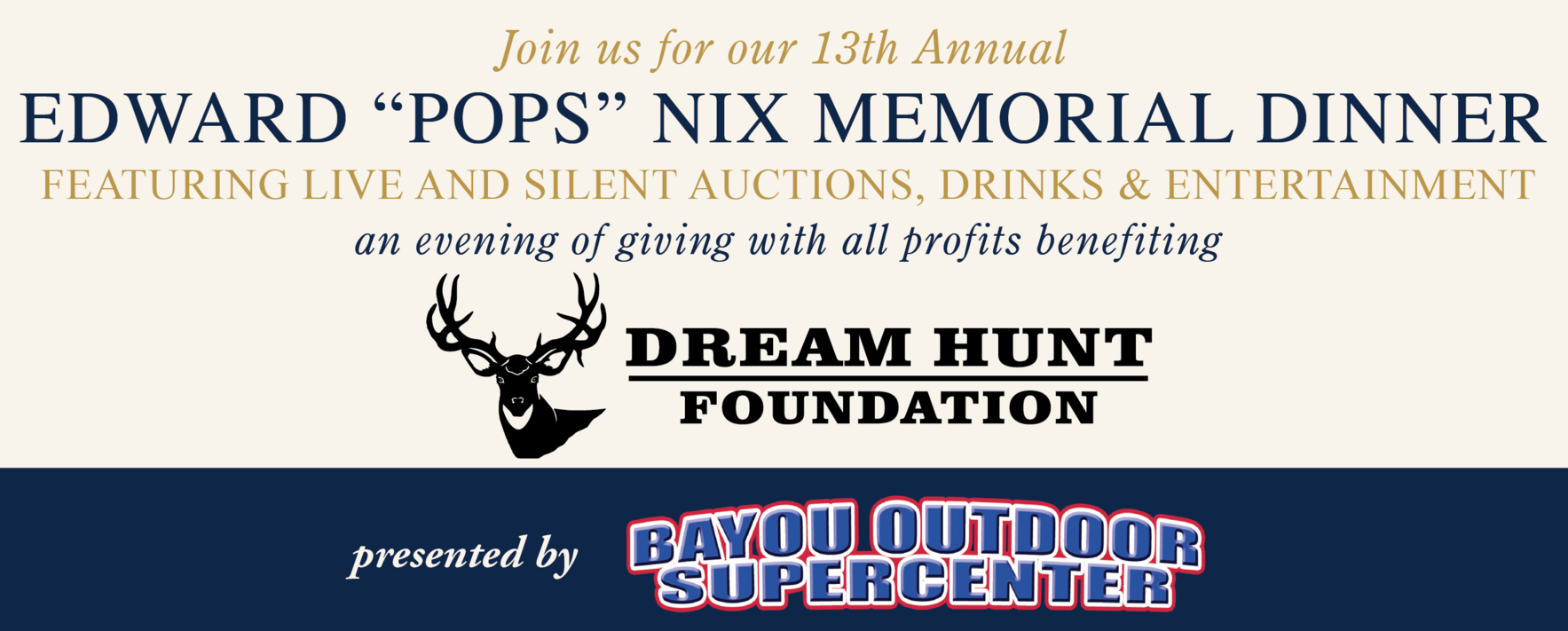 13th Annual Fundraiser & Benefit Dinner image