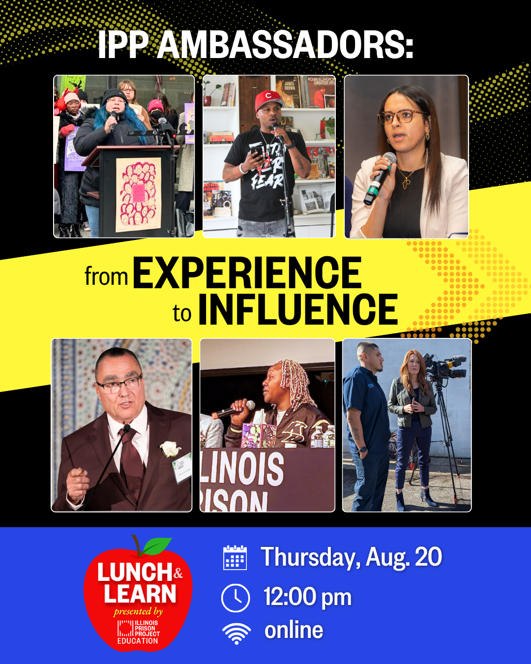August Virtual Lunch & Learn - Ambassadors: From Experience to Influence image