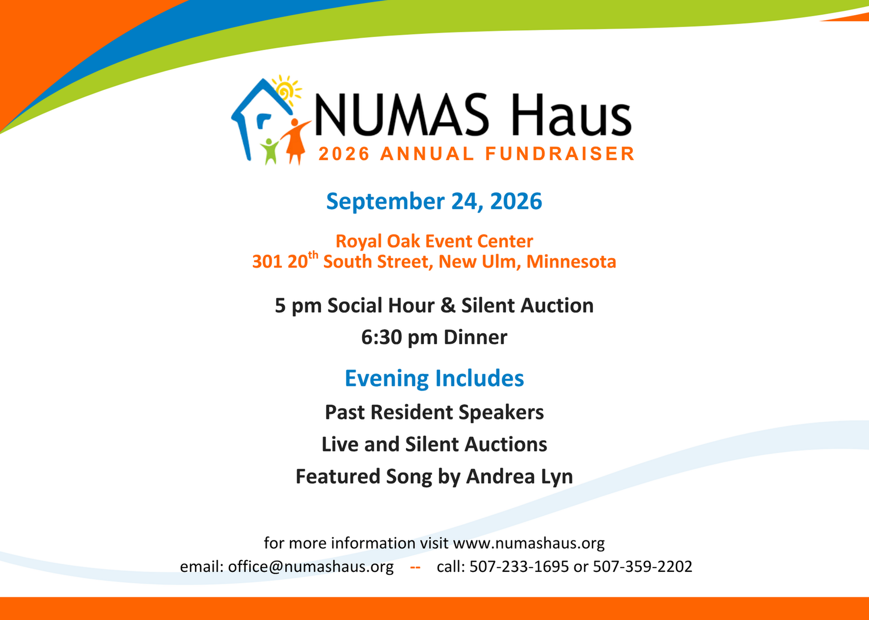 2026 NUMAS Haus Annual Fundraiser image