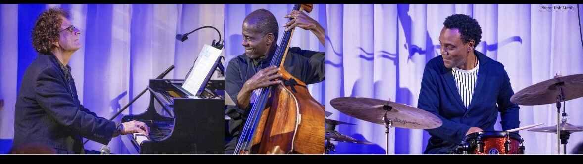  Laszlo Gardony Jazz Trio with Avery Sharpe (b) and Yoron Israel (dr) image