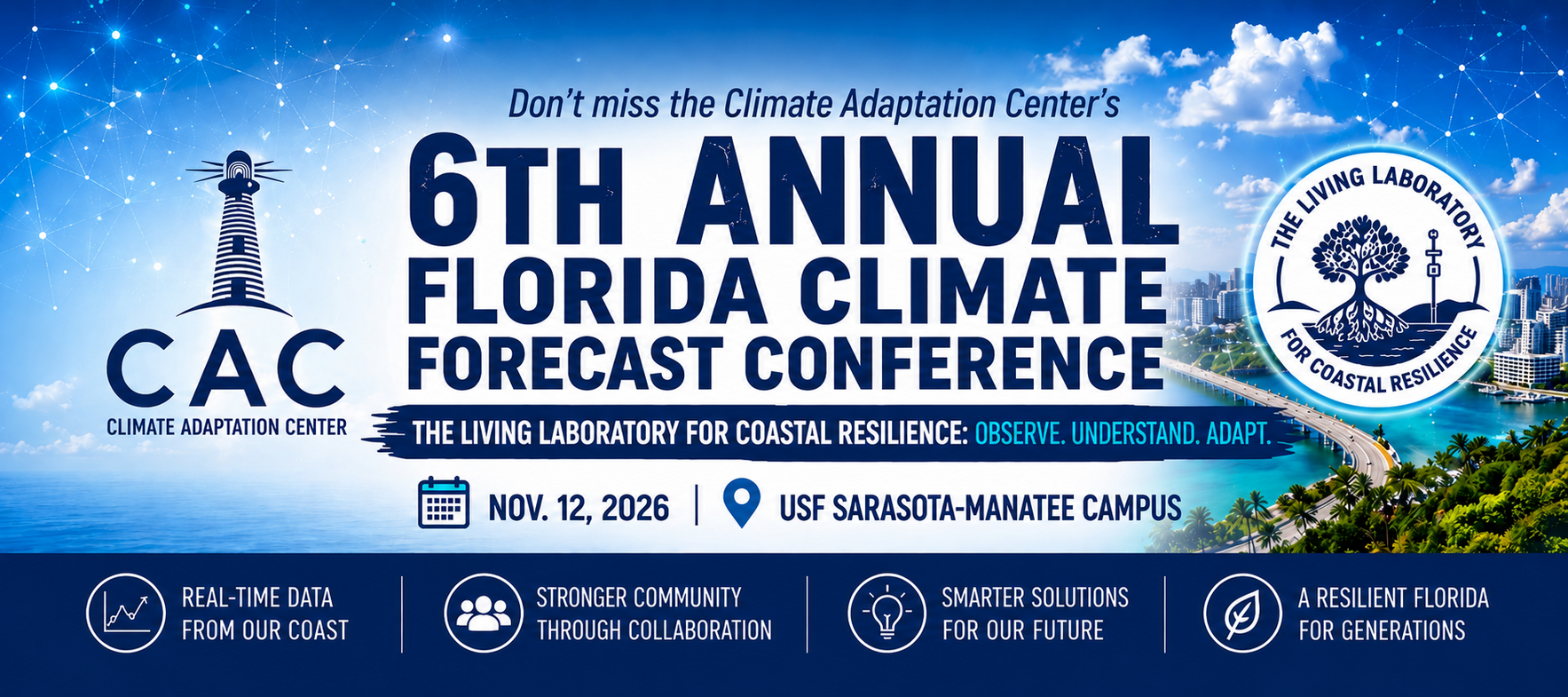 6th Annual CAC Florida Climate Conference: From Climate Risk to Climate Resilience image