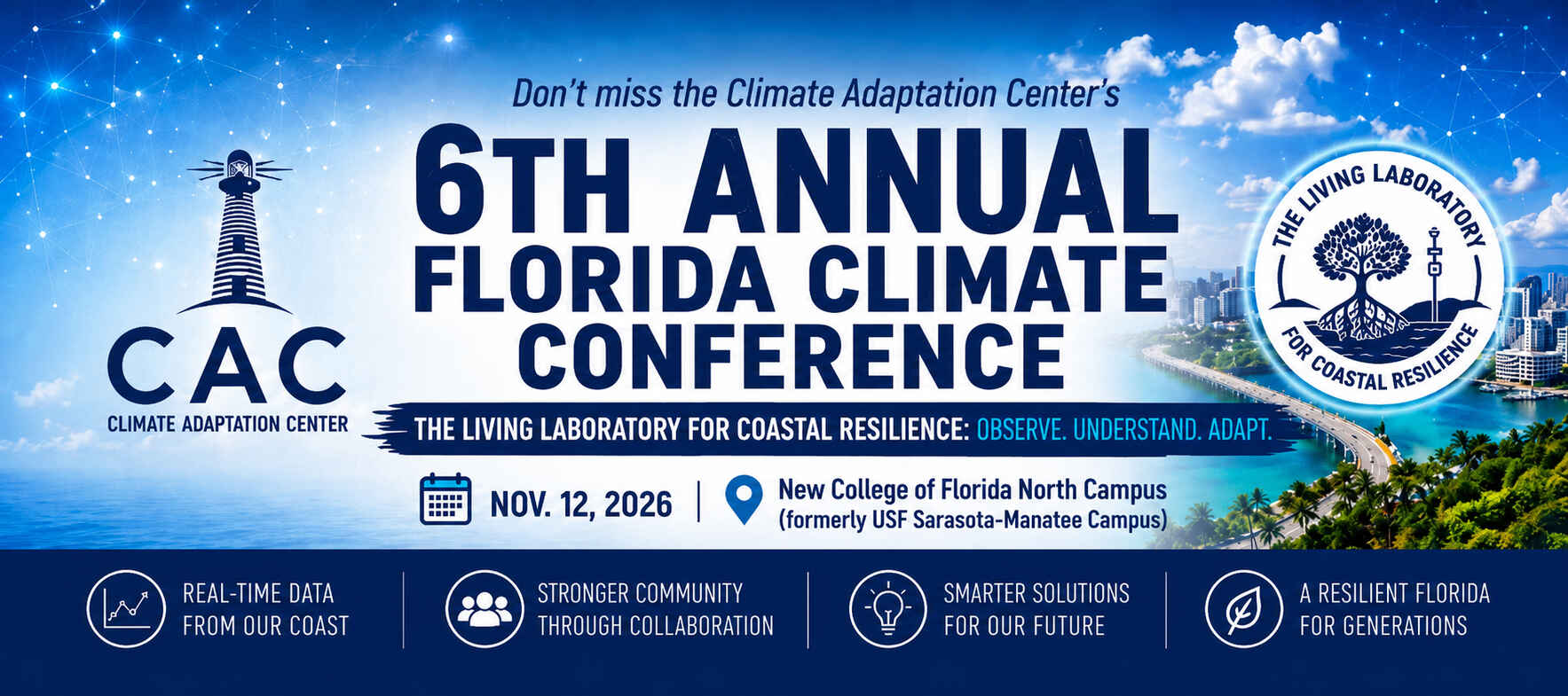 6th Annual CAC Florida Climate Conference: From Climate Risk to Climate Resilience image