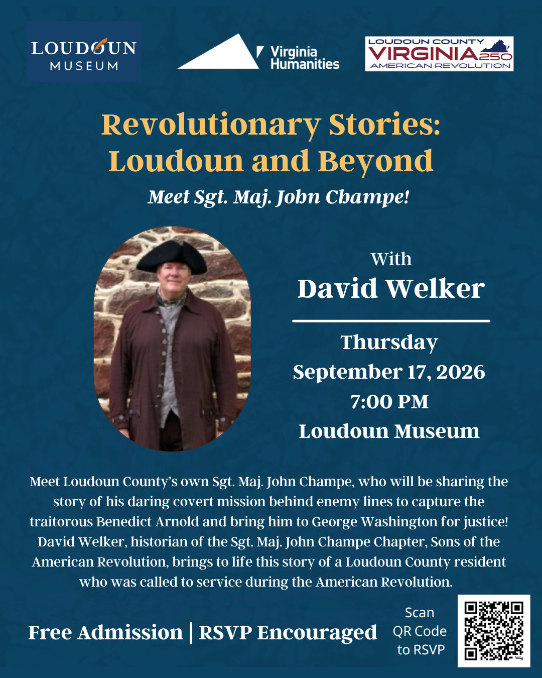 Revolutionary Stories: Meet Sgt. Maj. John Champe! image