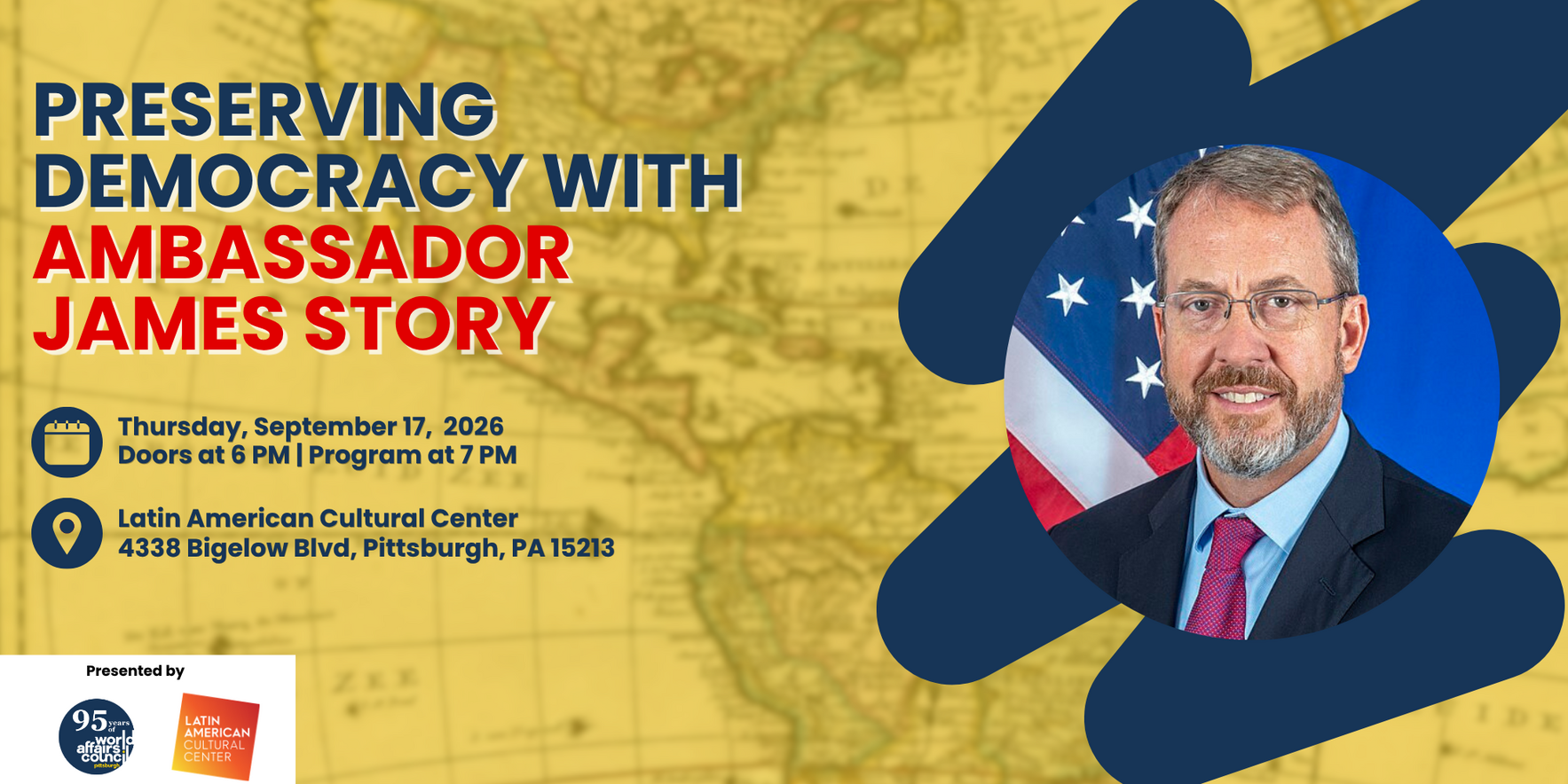 Preserving Democracy with Ambassador James Story image
