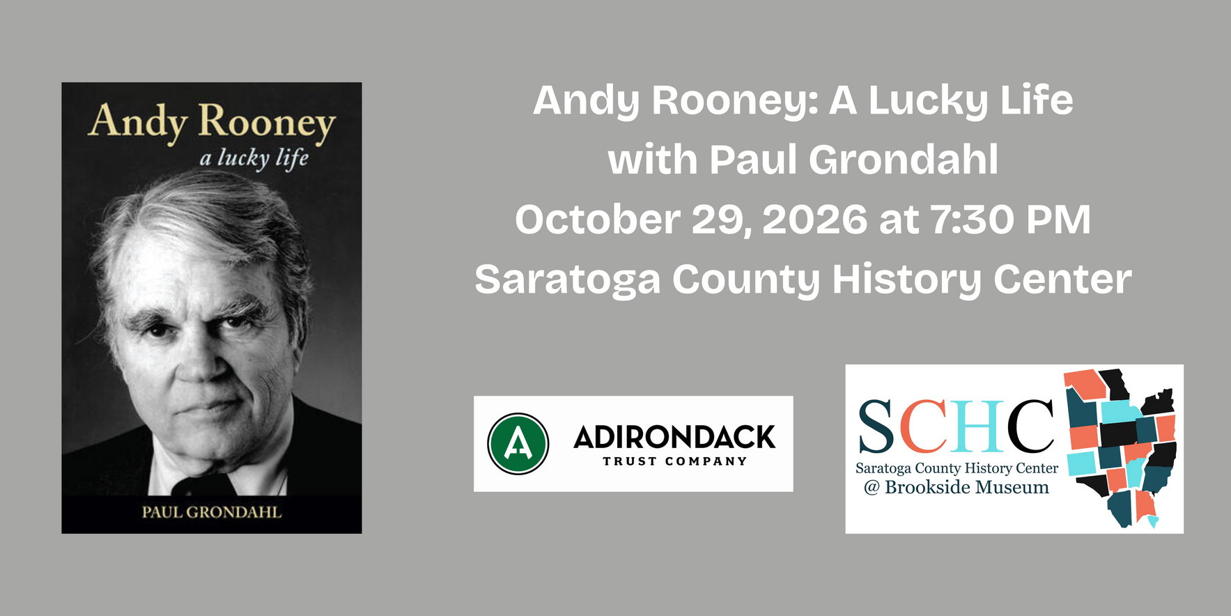 Andy Rooney: A Lucky Life, with Paul Grondahl image