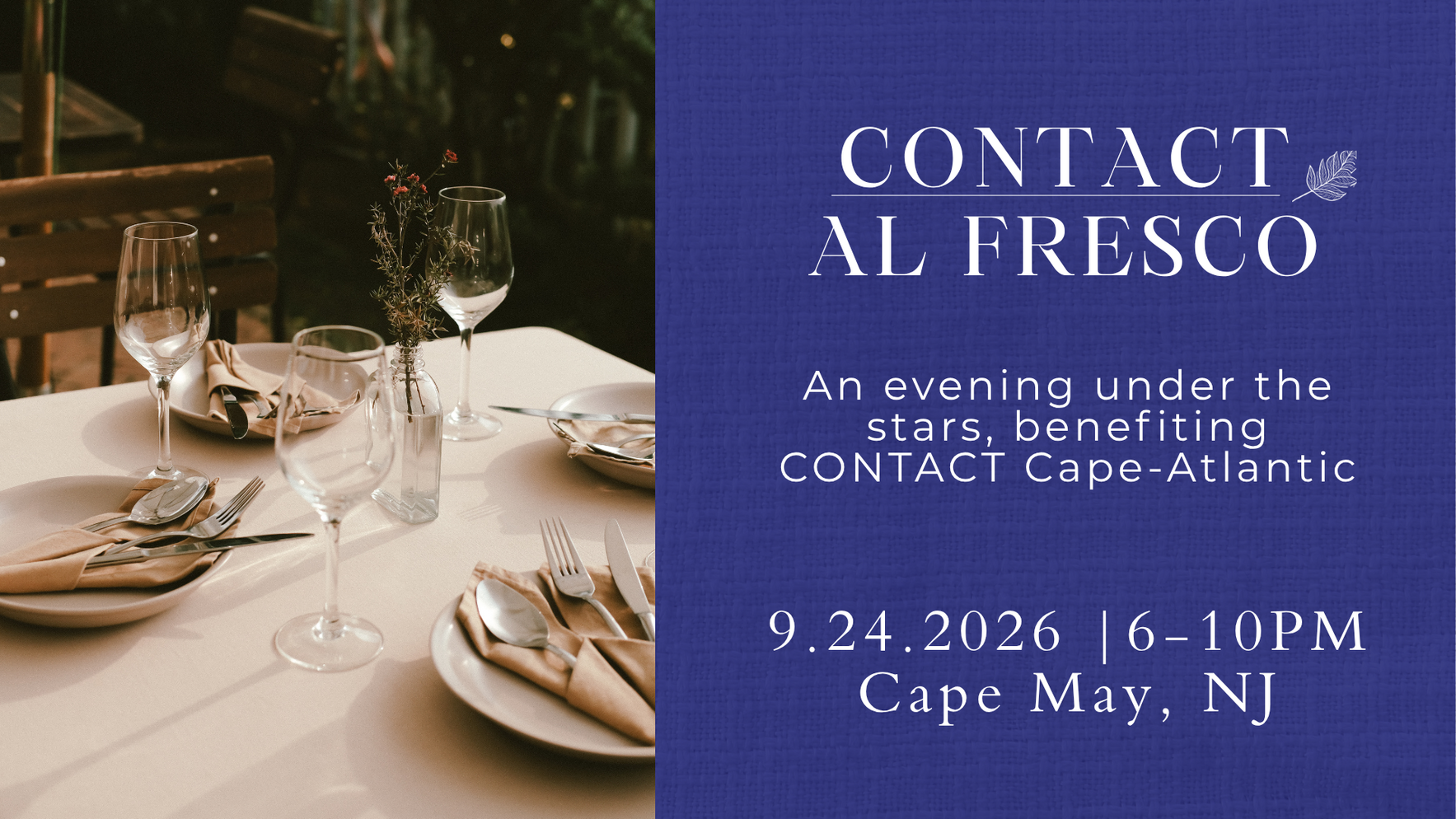 CONTACT Al Fresco image