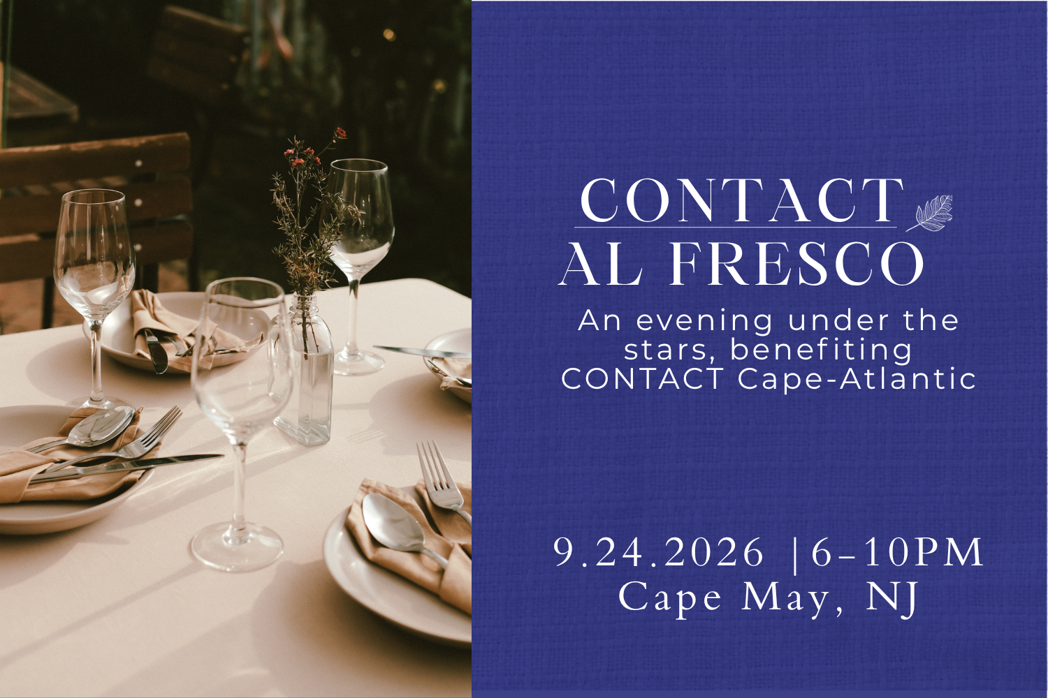 CONTACT Al Fresco image