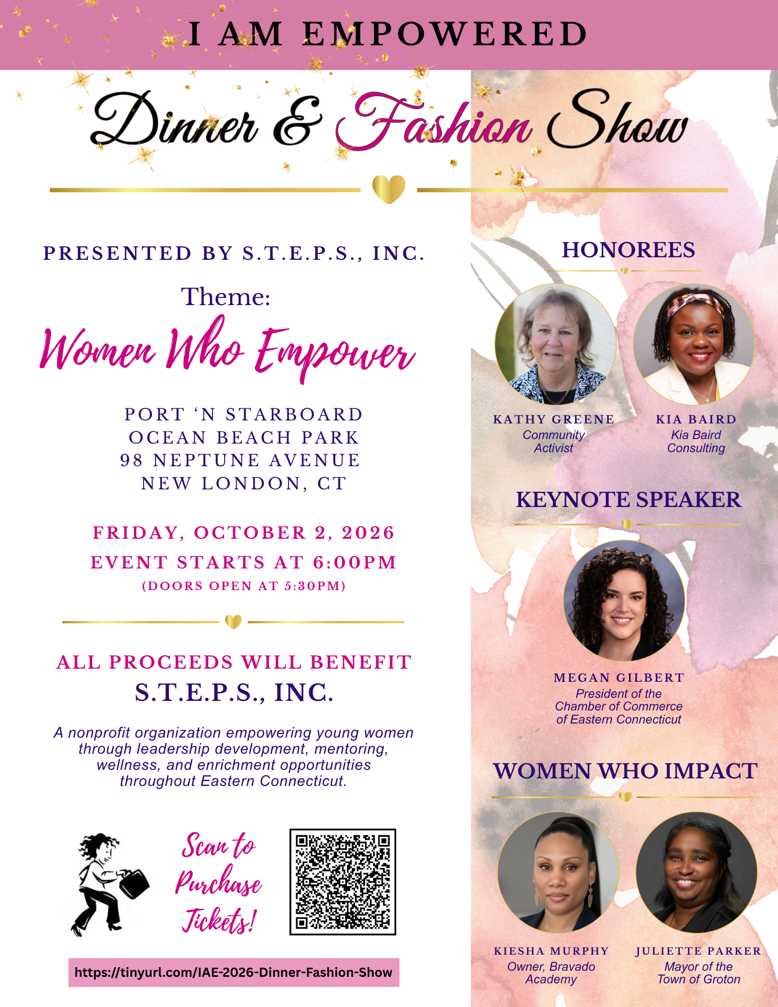 "I Am Empowered ~ Women Who Empower" Dinner & Fashion Show image