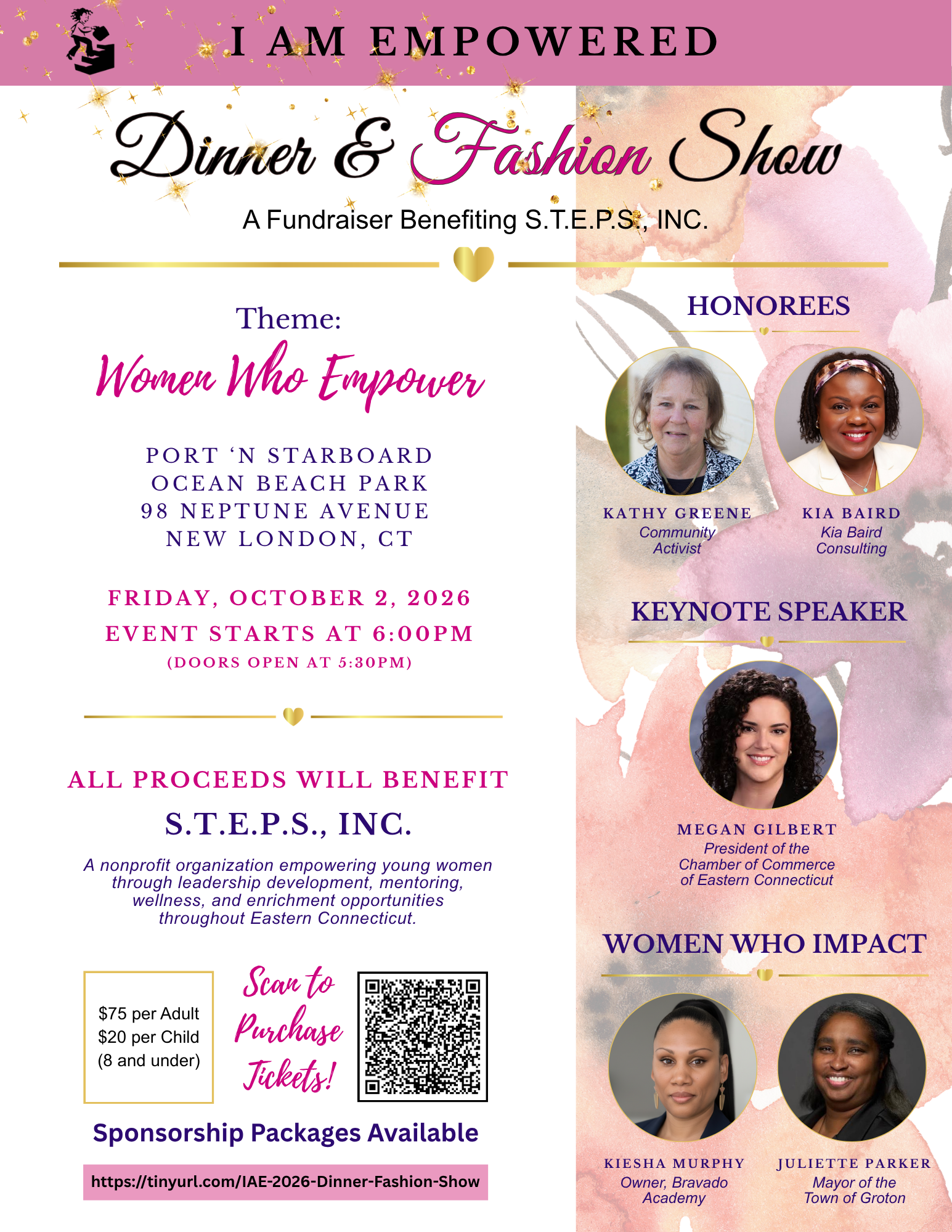 "I Am Empowered ~ Women Who Empower" Dinner & Fashion Show image