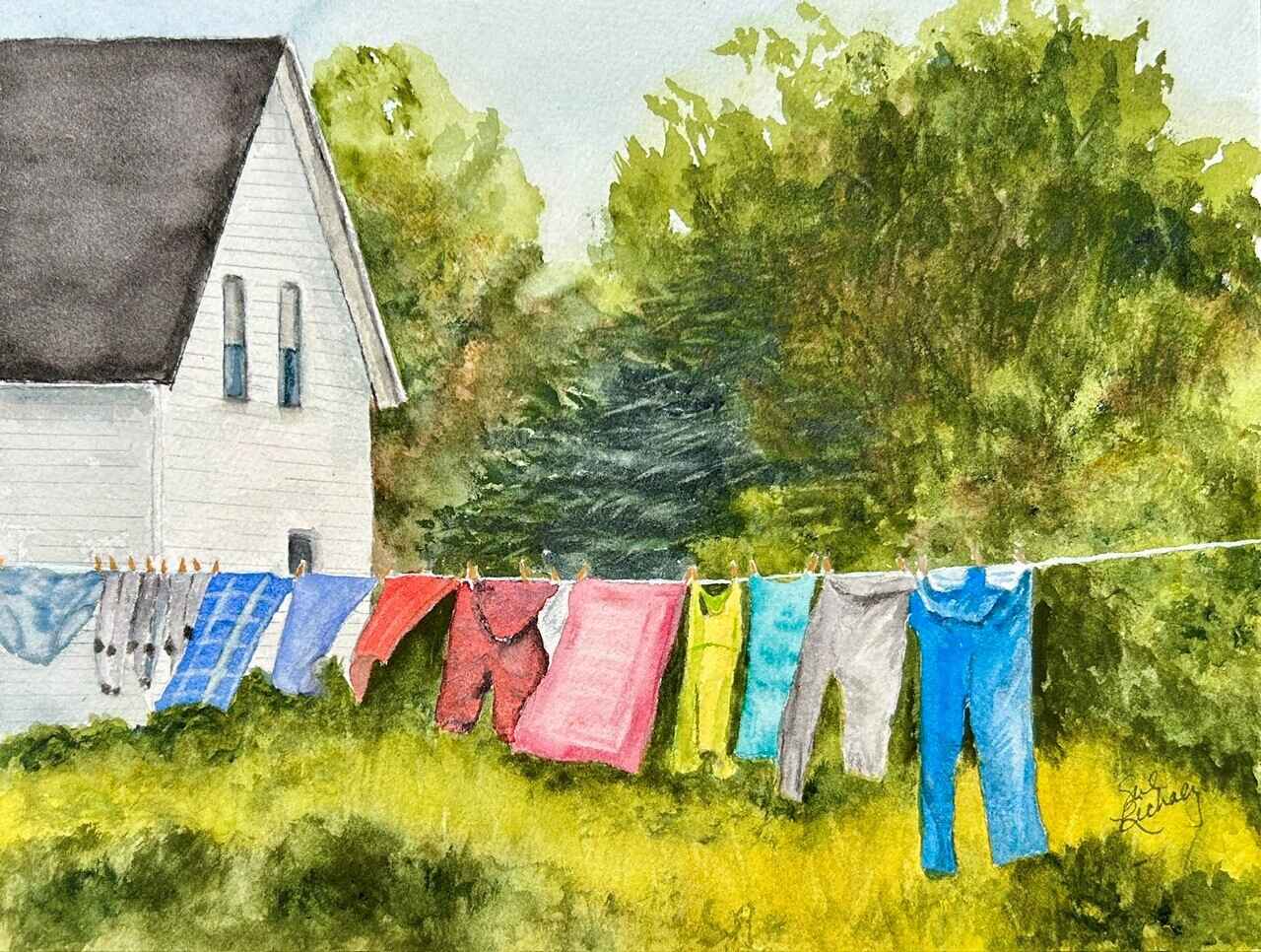 2026-A3 - Watercolor 2, Continuing the Journey with Sue Lichacz image